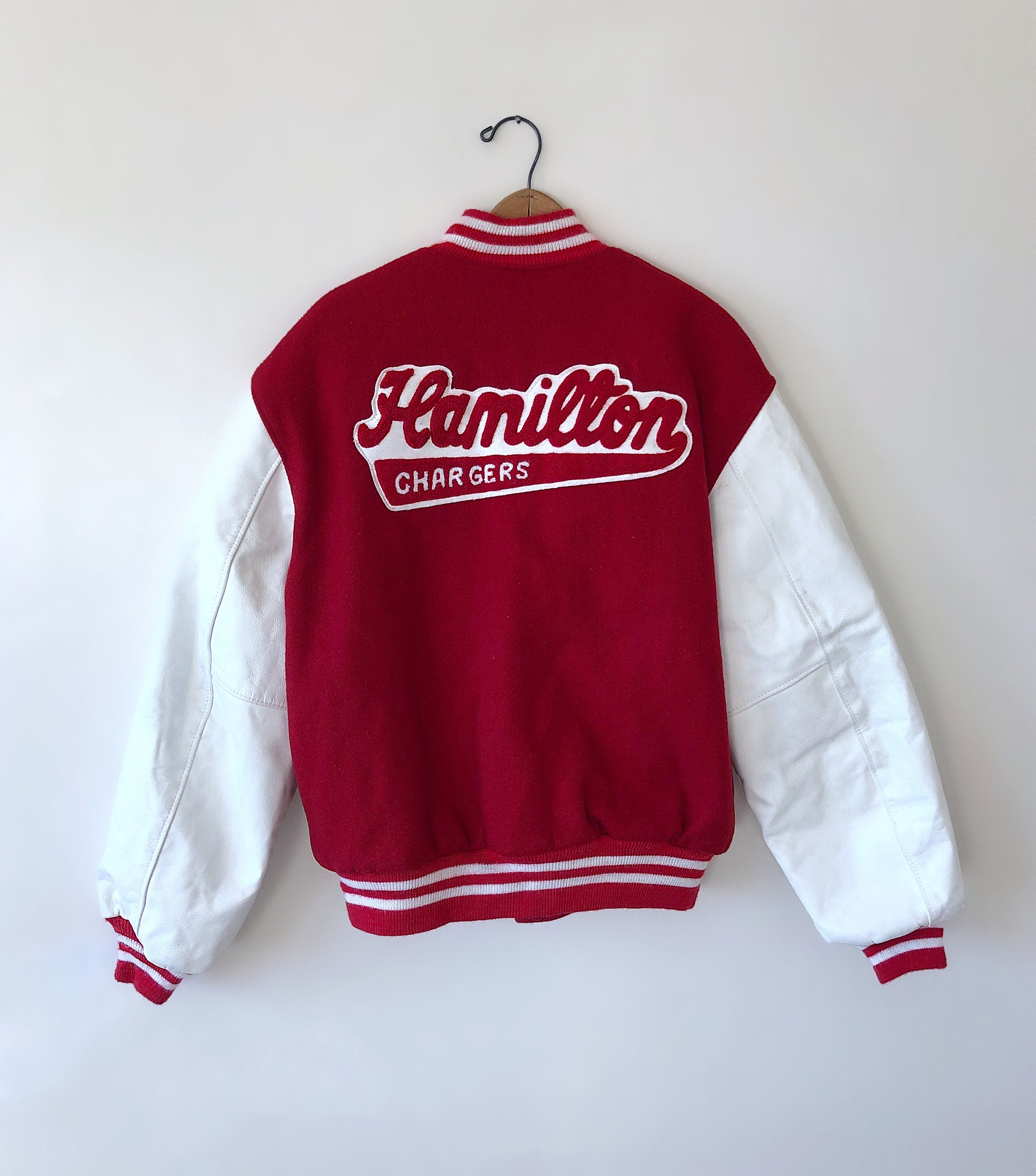 Vintage 70’s Hamilton Chargers Red and White 