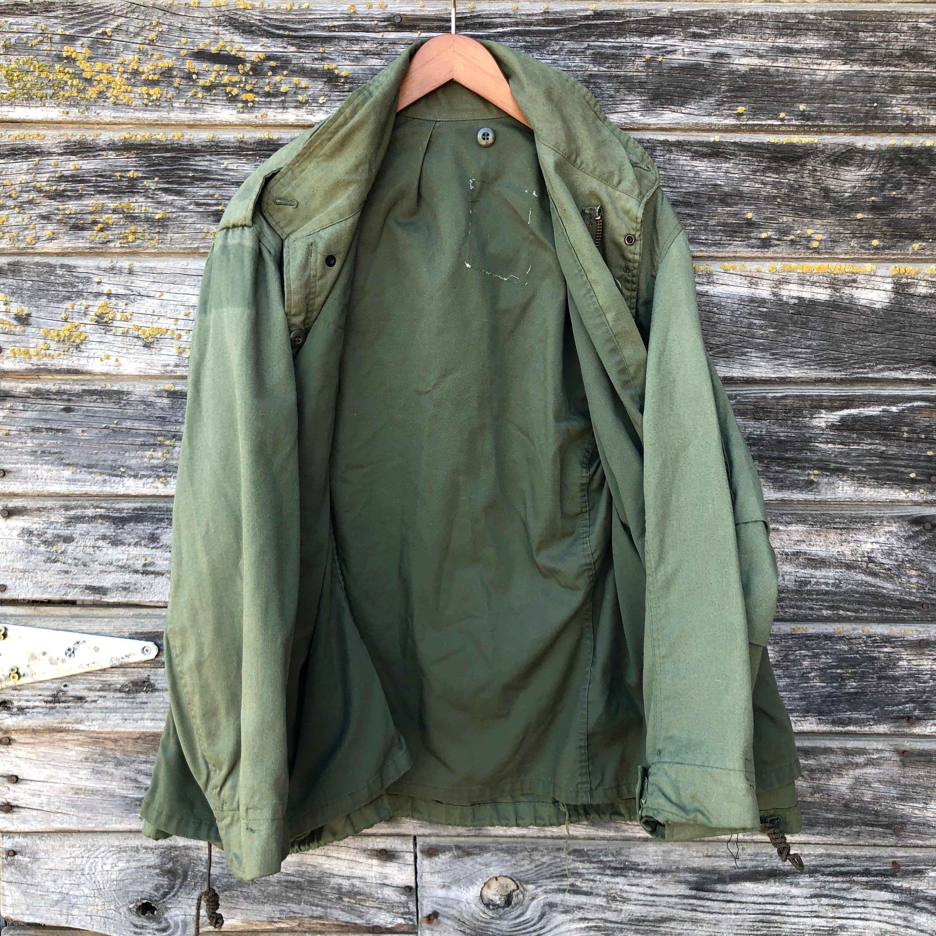 Vintage US Army Olive Green Military Jacket | Shop THRILLING