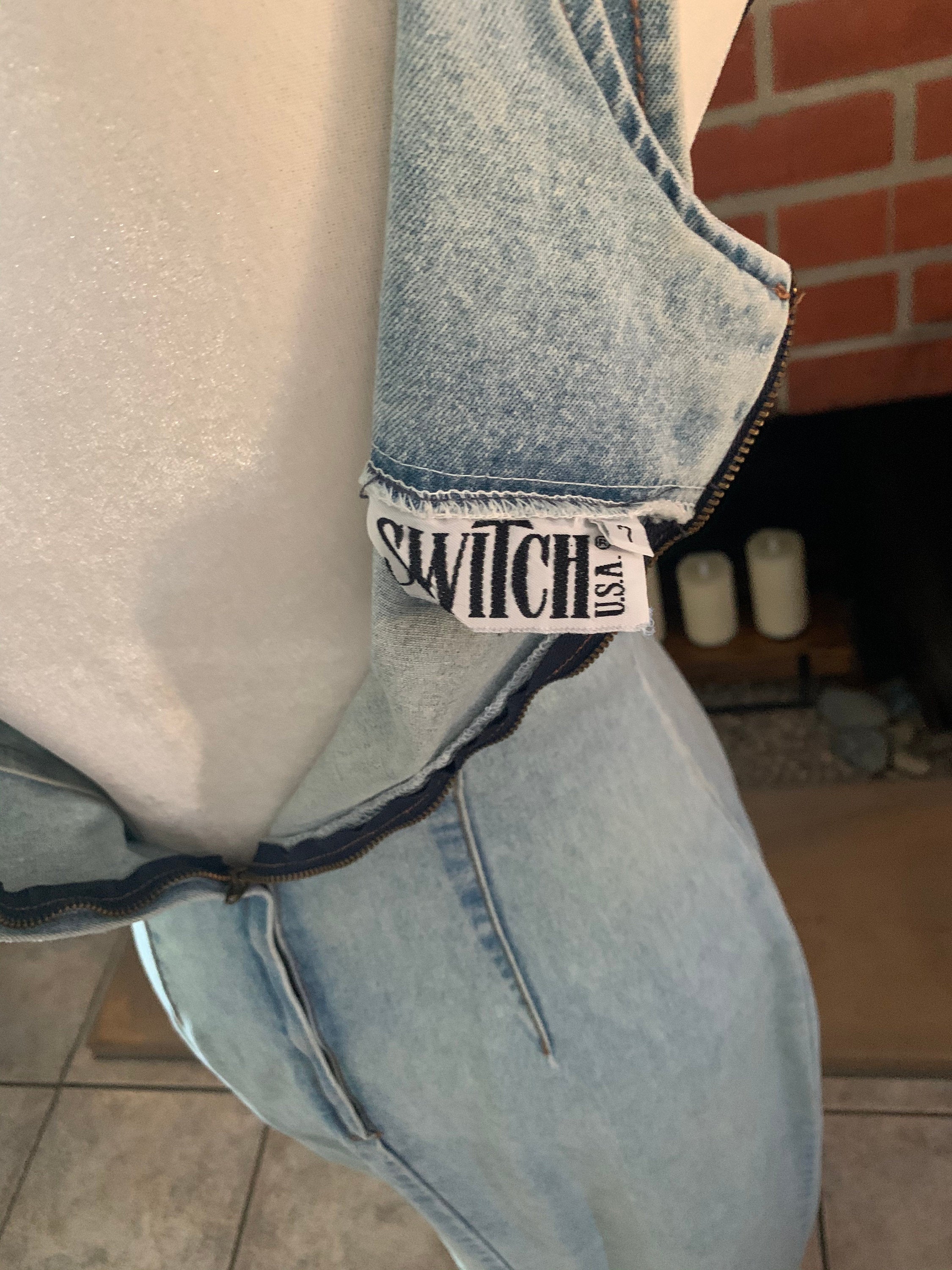 Vintage Blue Denim Sleeveless Maxi Dress by Switch | Shop THRILLING