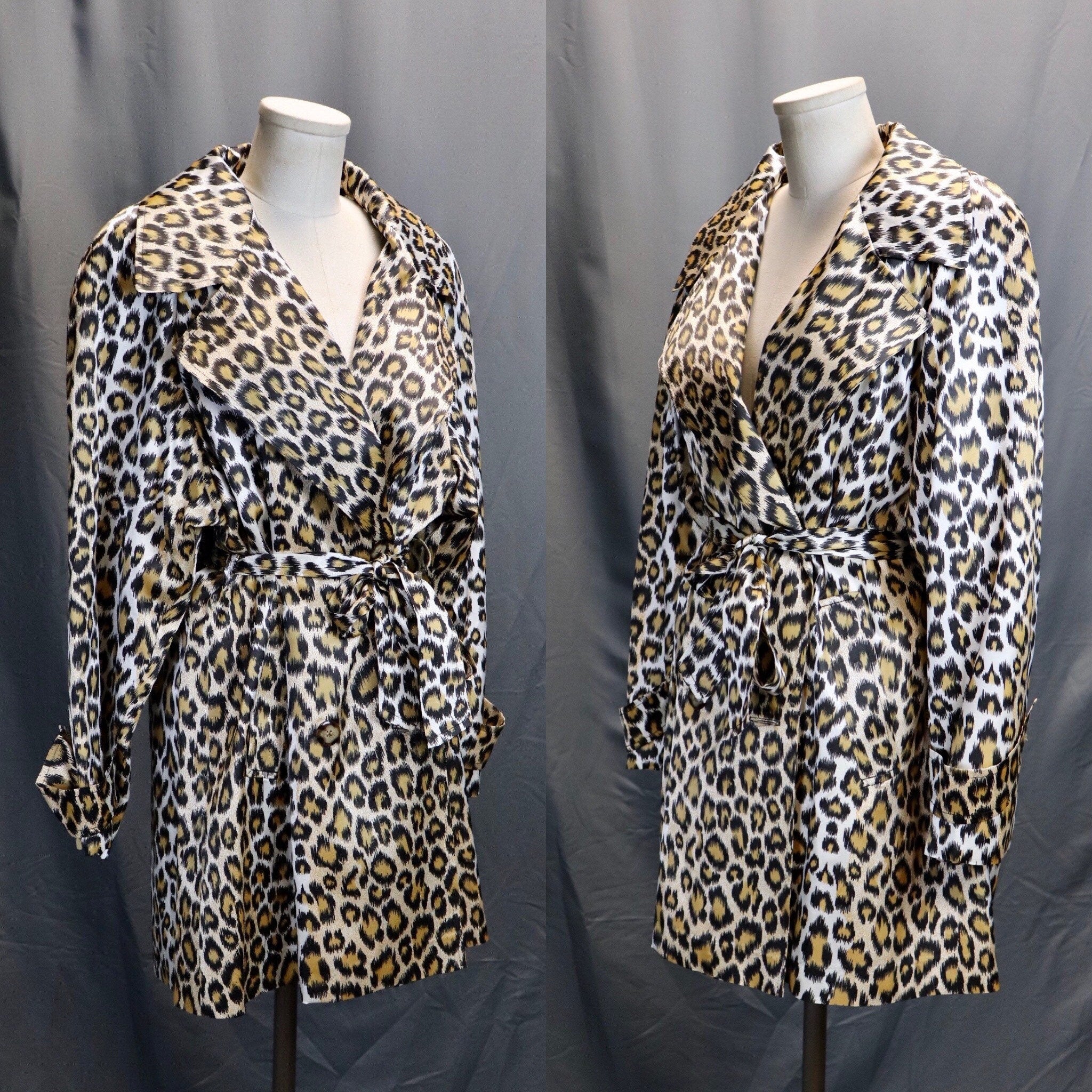 Vintage 80’s Leopard Print Overcoat | Shop THRILLING