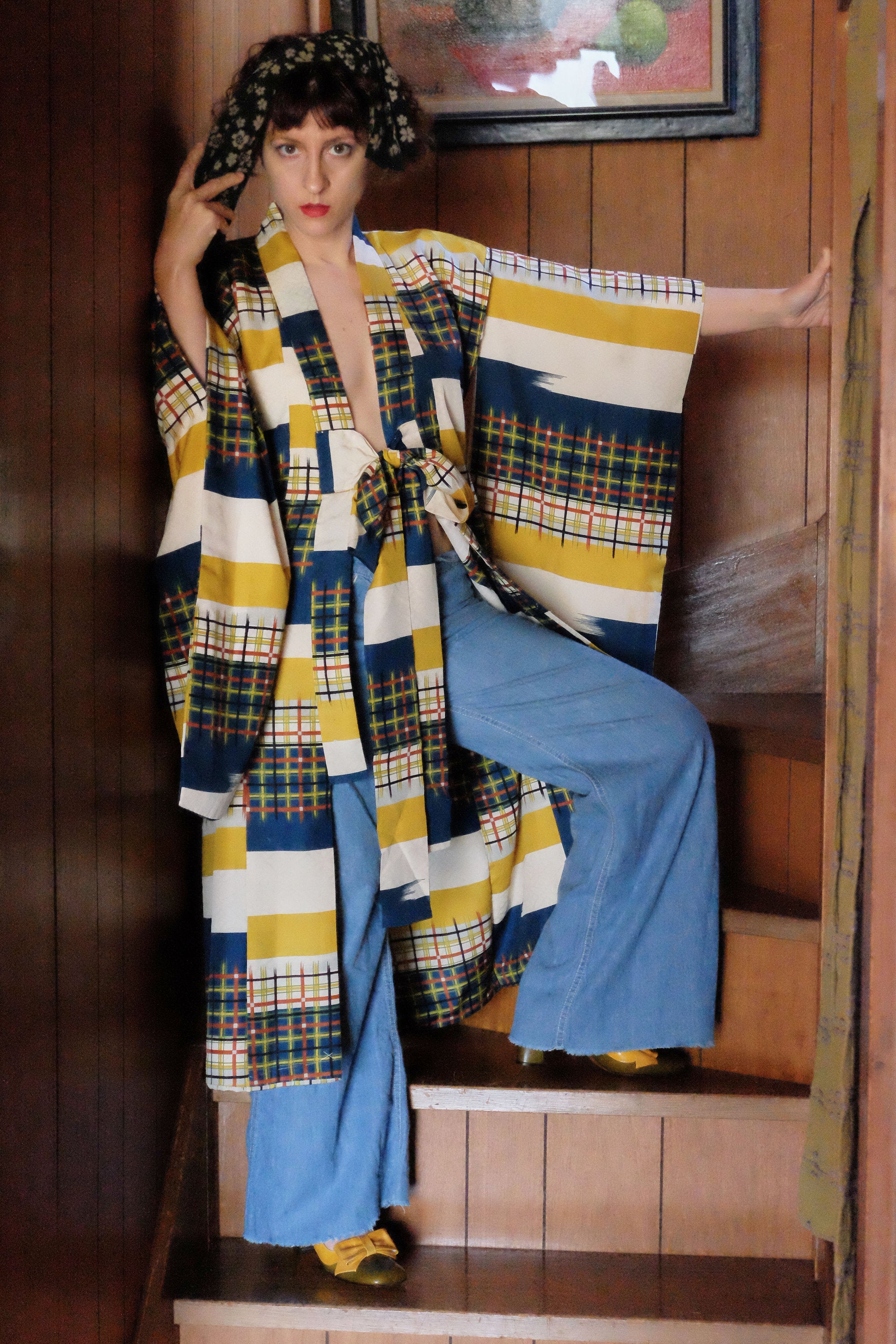 1970's Style Japanese Vintage Kimono