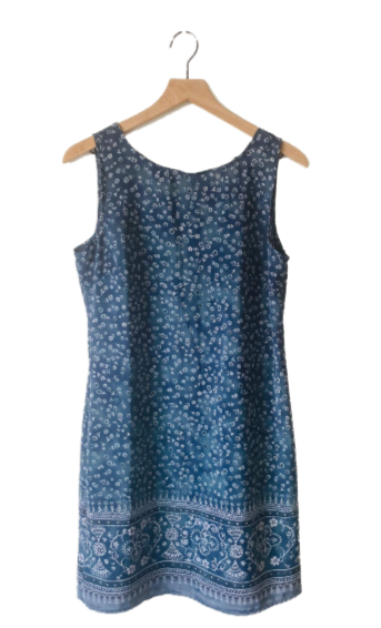 Vintage 90’s Blue Floral Mini Dress by Giorgio Fiorlini | Shop THRILLING