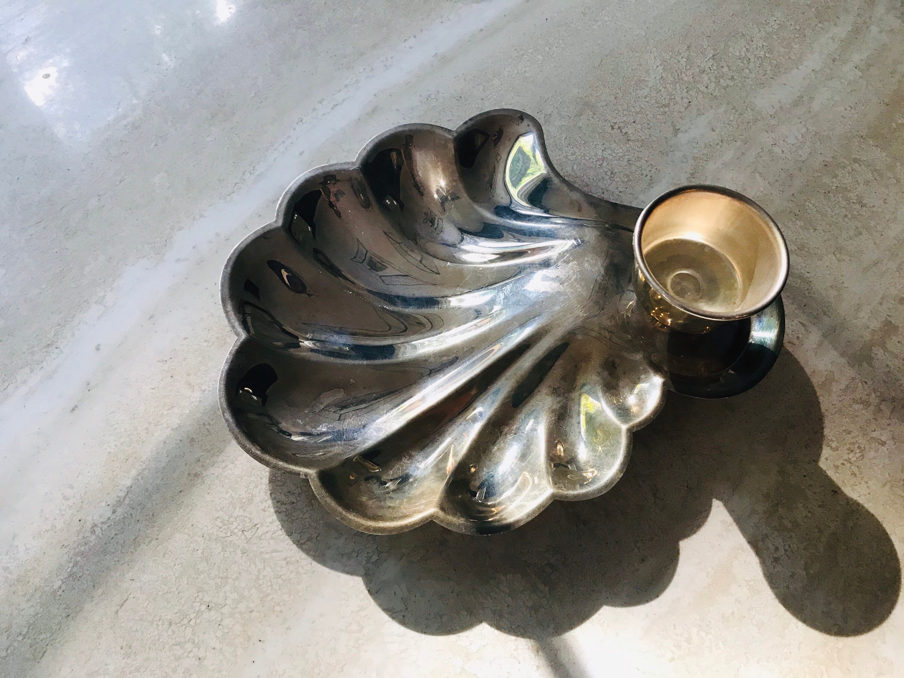 Silverplate Shell Vintage Silverplate Shell Serving Dish | Shop THRILLING
