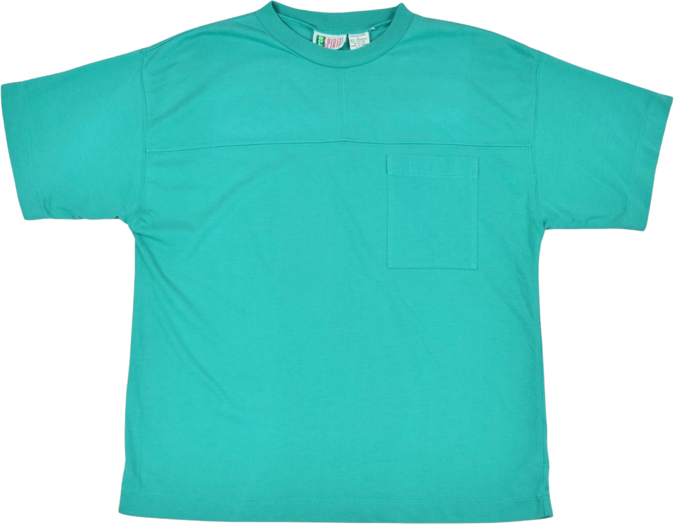 Vintage 80’s Teal Blue T-Shirt | Shop THRILLING