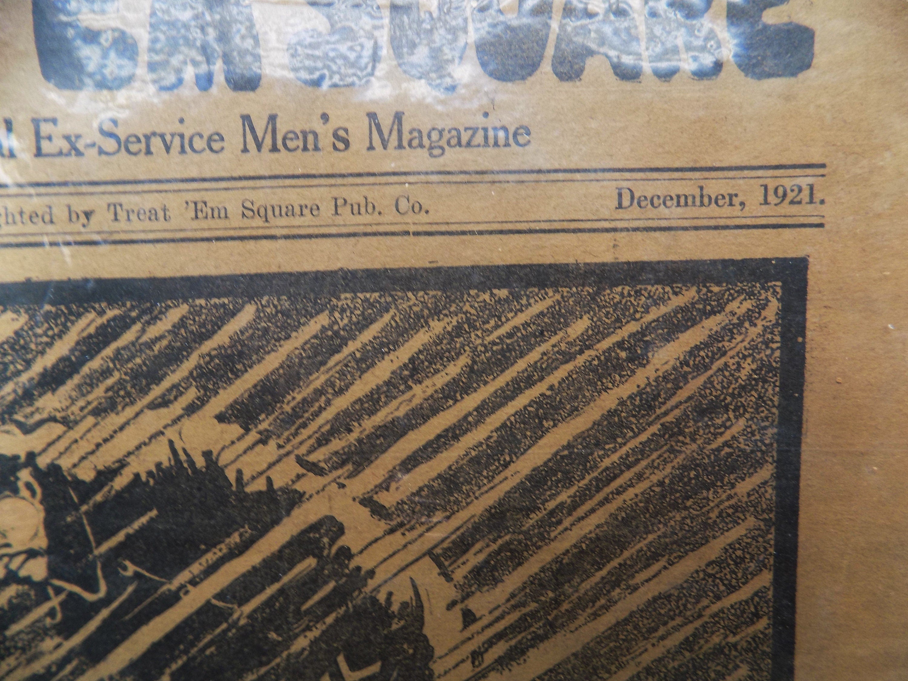 Vintage Rare 1921 Veterans ( World War 1) Magazine 