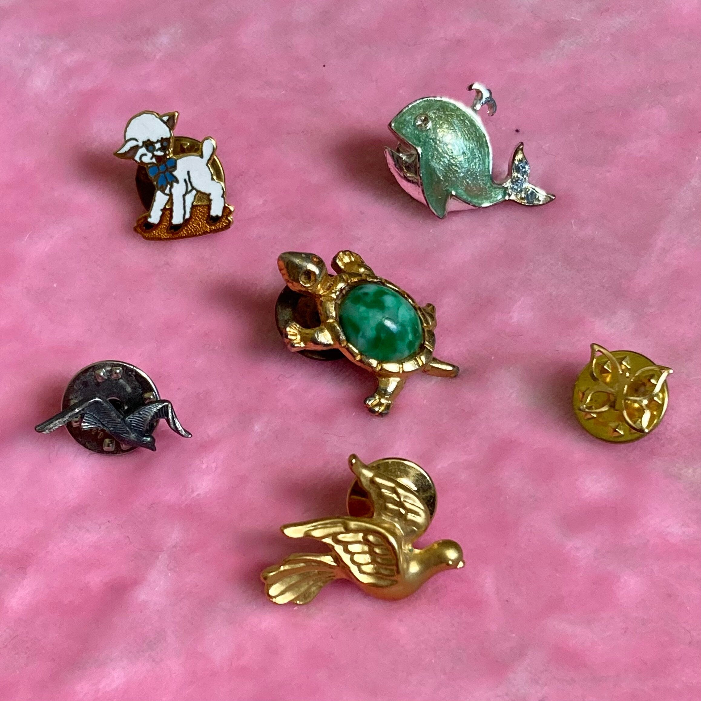 Vintage Green Shell Turtle Pin | Shop THRILLING