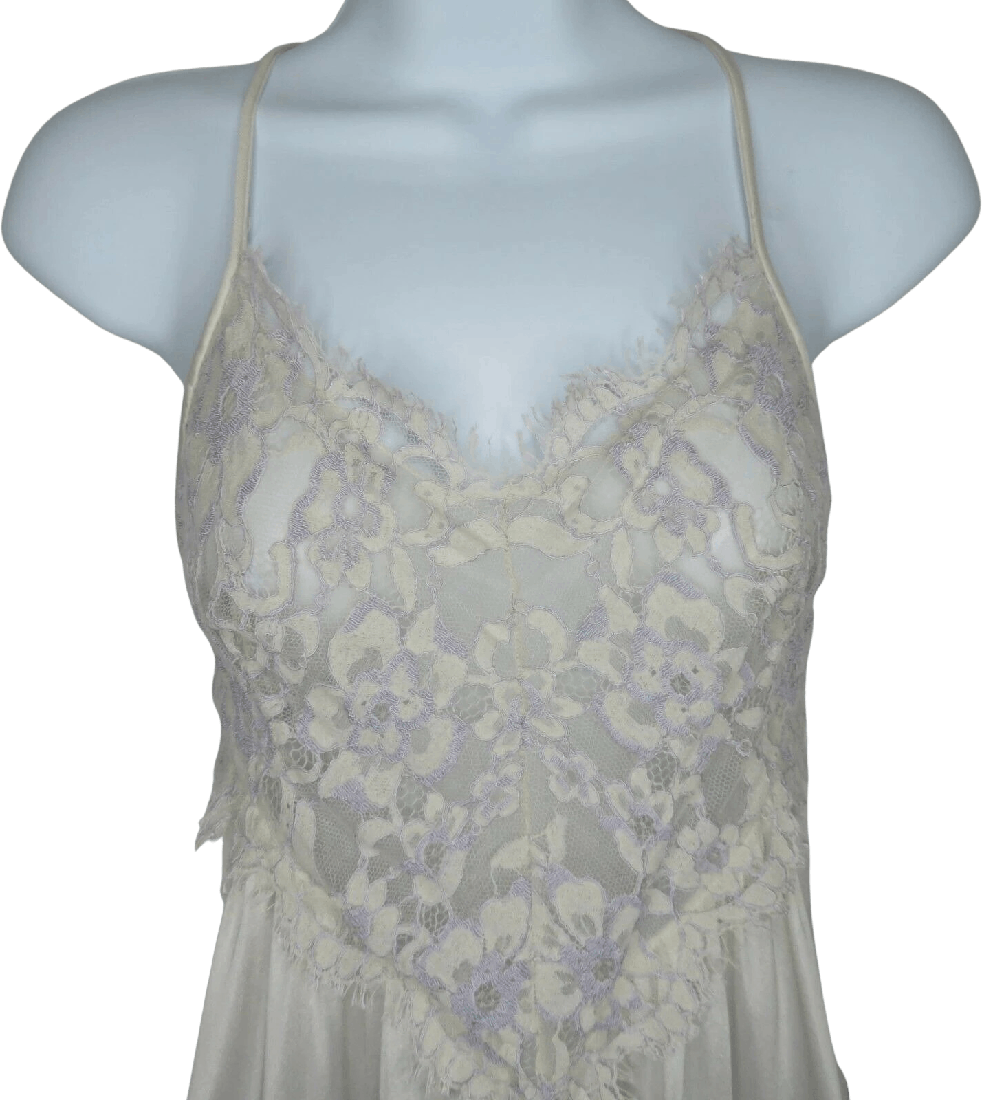 Vintage 60’s Purple Flair Long Slip Dress Nightgown Shop THRILLING