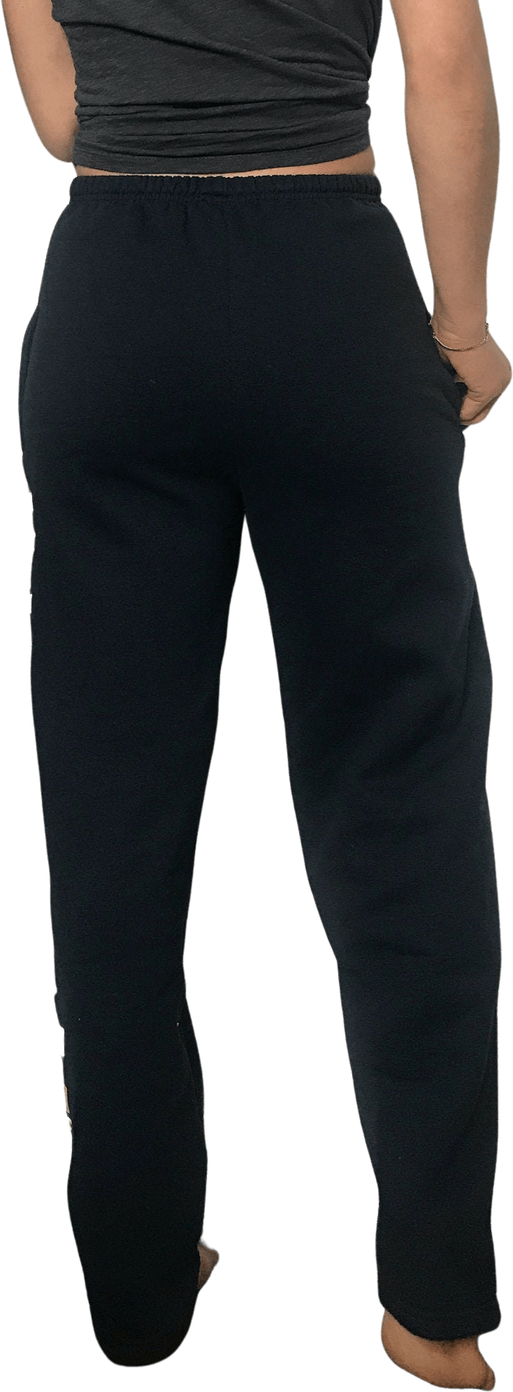 Vintage High Waist Navy Blue Sweatpants by Champion Shop THRILLING