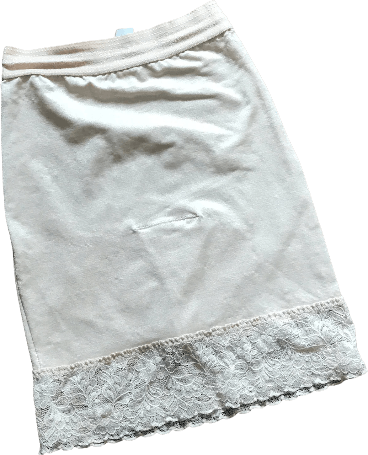 Vintage 60’s Ivory Half Slip by Flexees Shop THRILLING