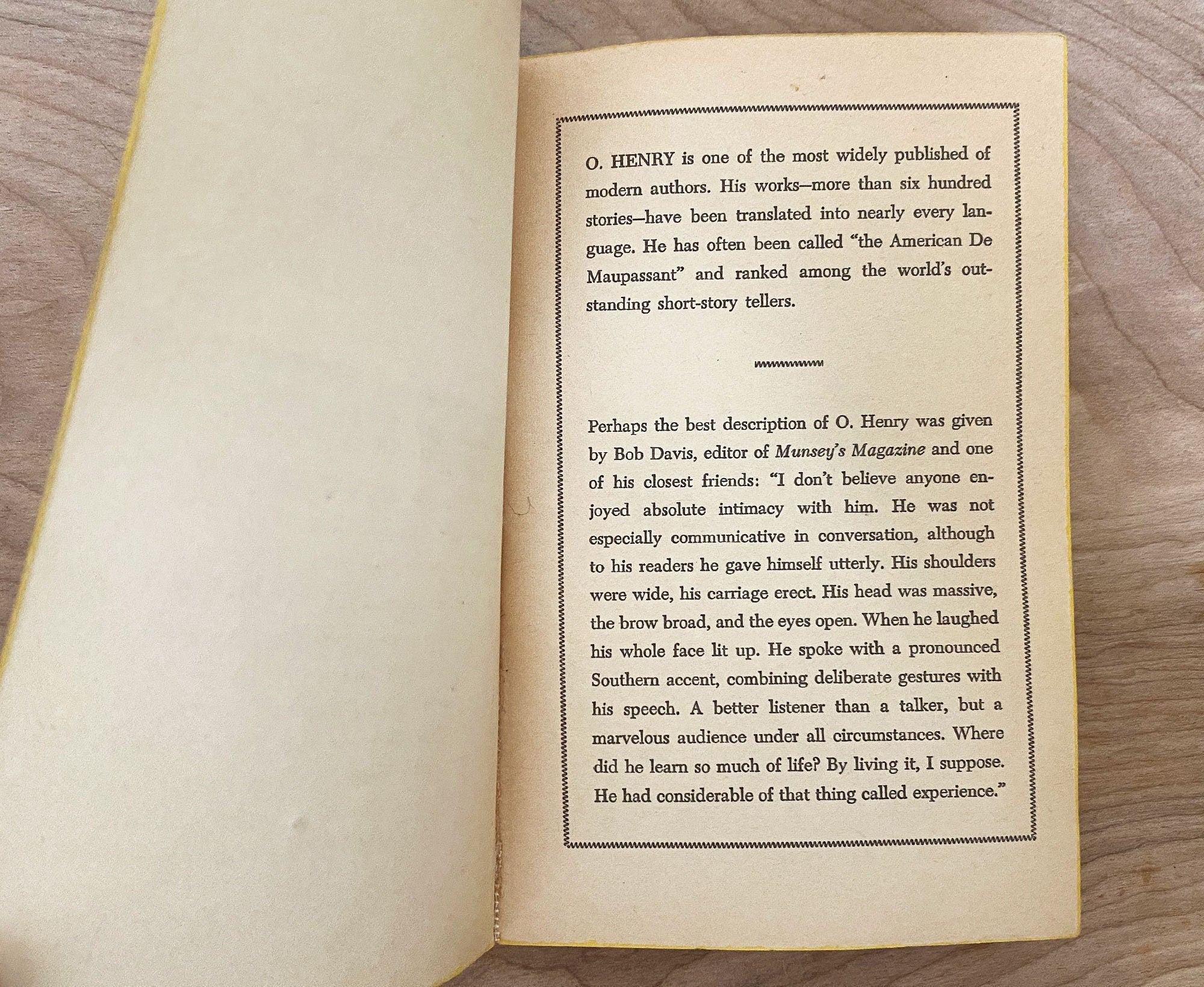 Vintage The Pocket Book of O. Henry Stories Nice Mice Century Designed ...