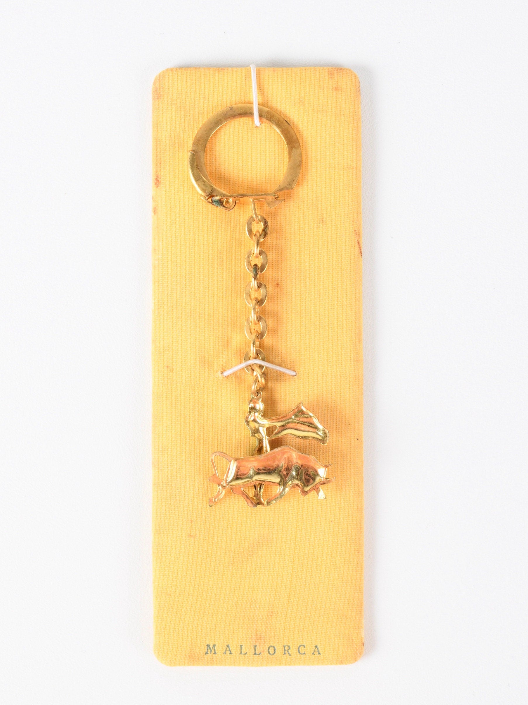 Vintage Tourist Keychain | Mallorca Spain Bullfighter | Never Used ...