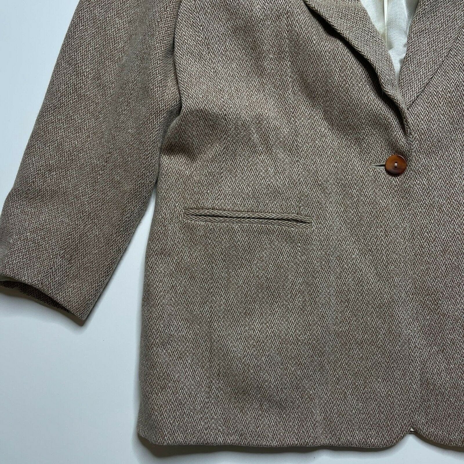 Vintage Tweed Blazer Suit Jacket by Joan Leslie | Shop THRILLING