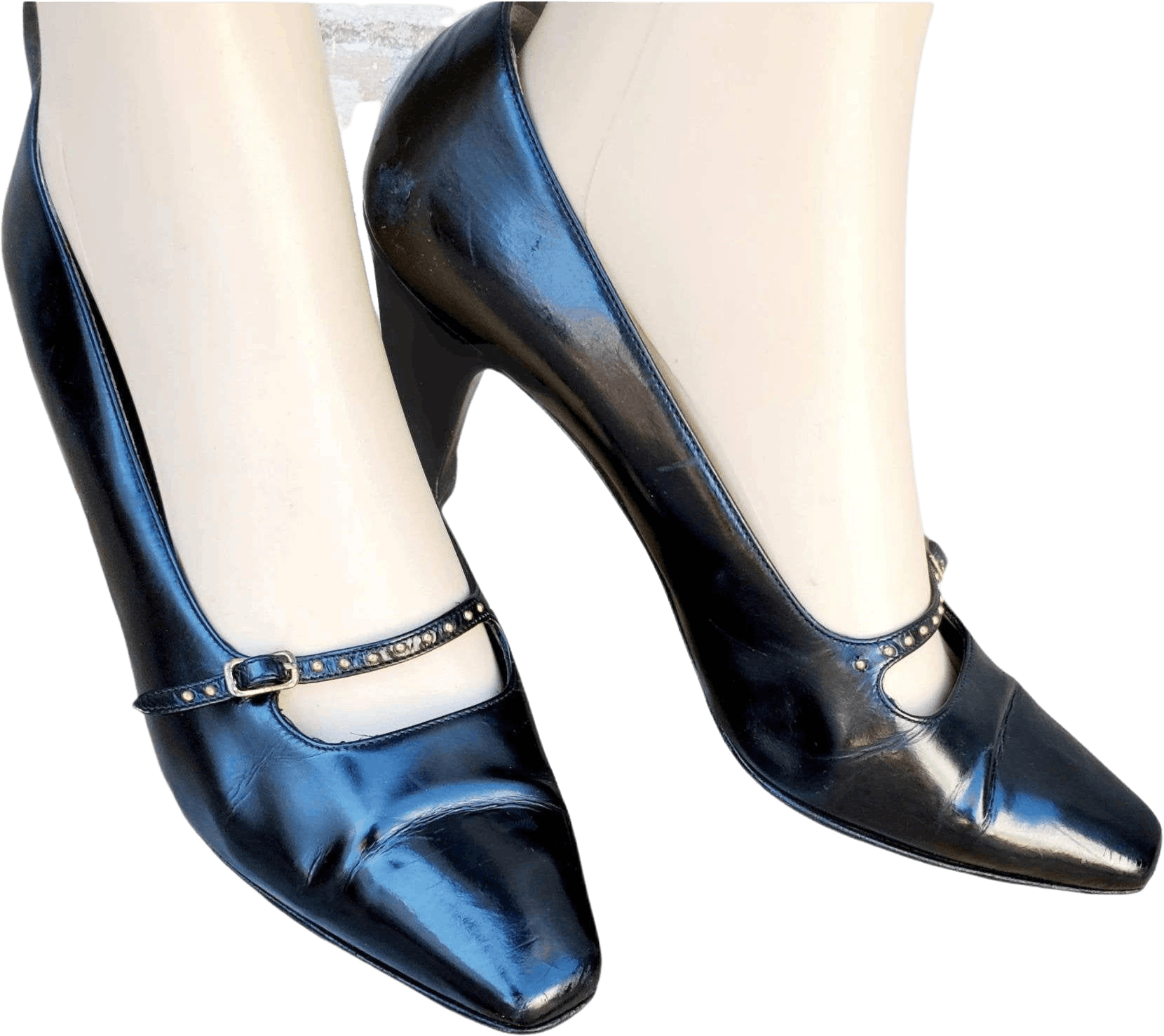 Vintage St. John Black Pumps Shop THRILLING