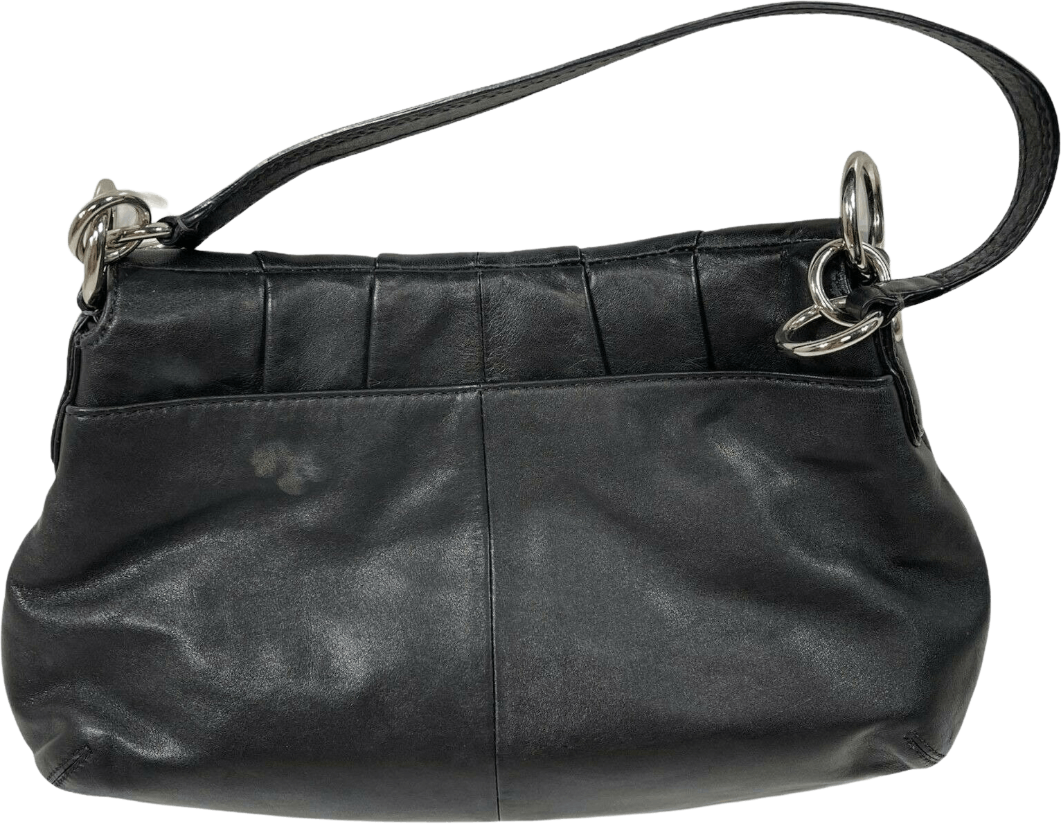 Vintage Soho Flap Black Leather Purse by Coach | Shop THRILLING