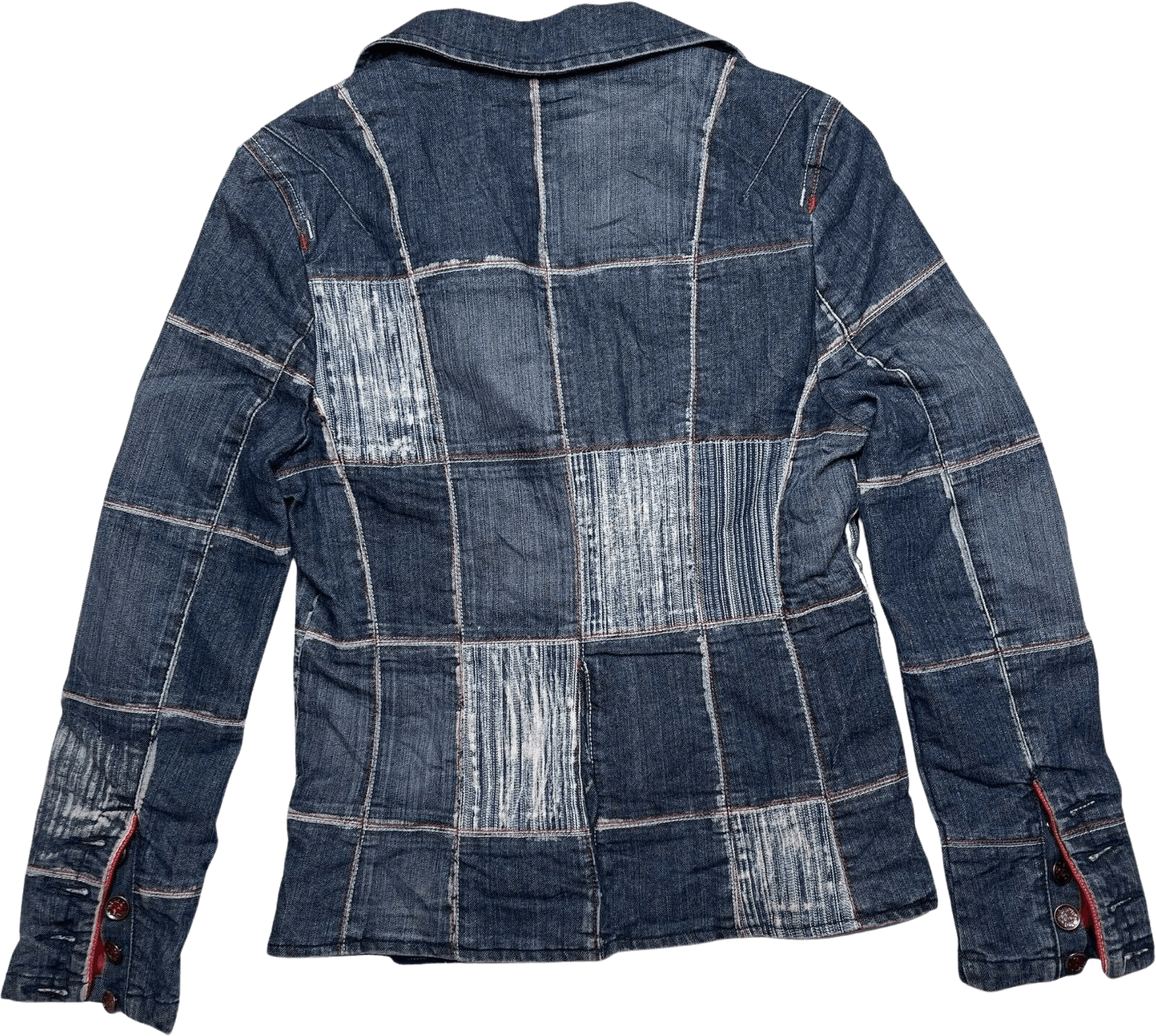 Vintage Patchwork Denim Jacket by Pepe Jeans Shop THRILLING