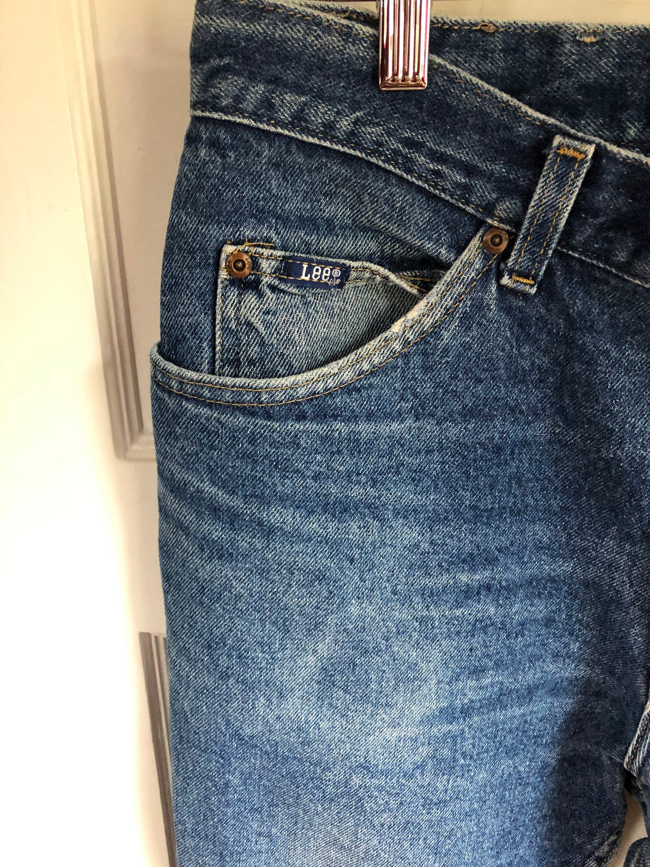 Vintage 90’s Lee Jeans Perfectly Worn with Chew Can Patina by Lee ...