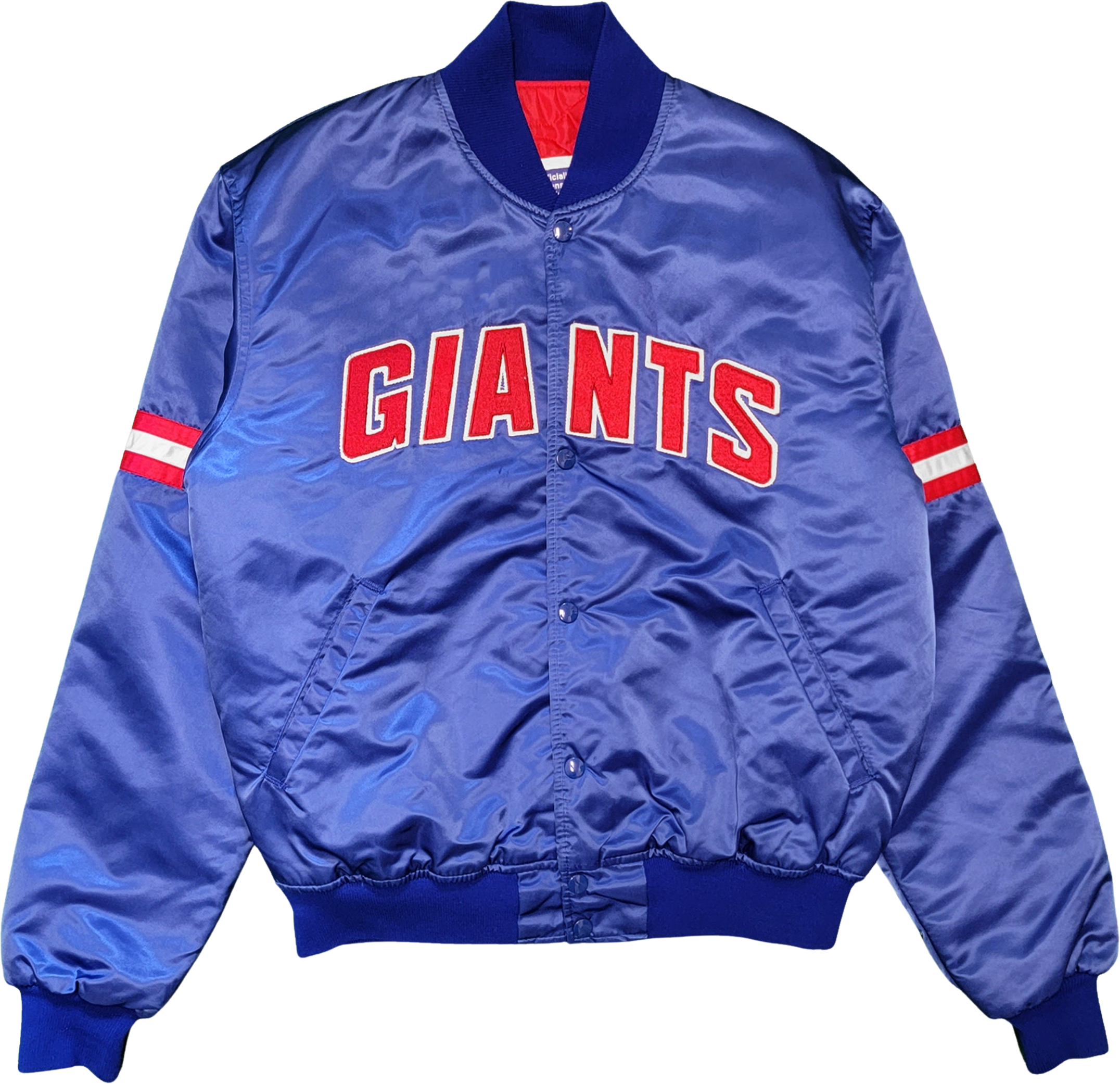 Vintage 80s San Francisco Giants Starter Silver Bomber Jacket 