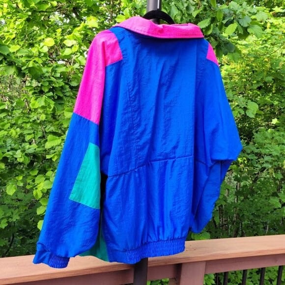 Vintage 80’s 90’s Colorblock Windbreaker Tracksuit by Cascade | Shop ...