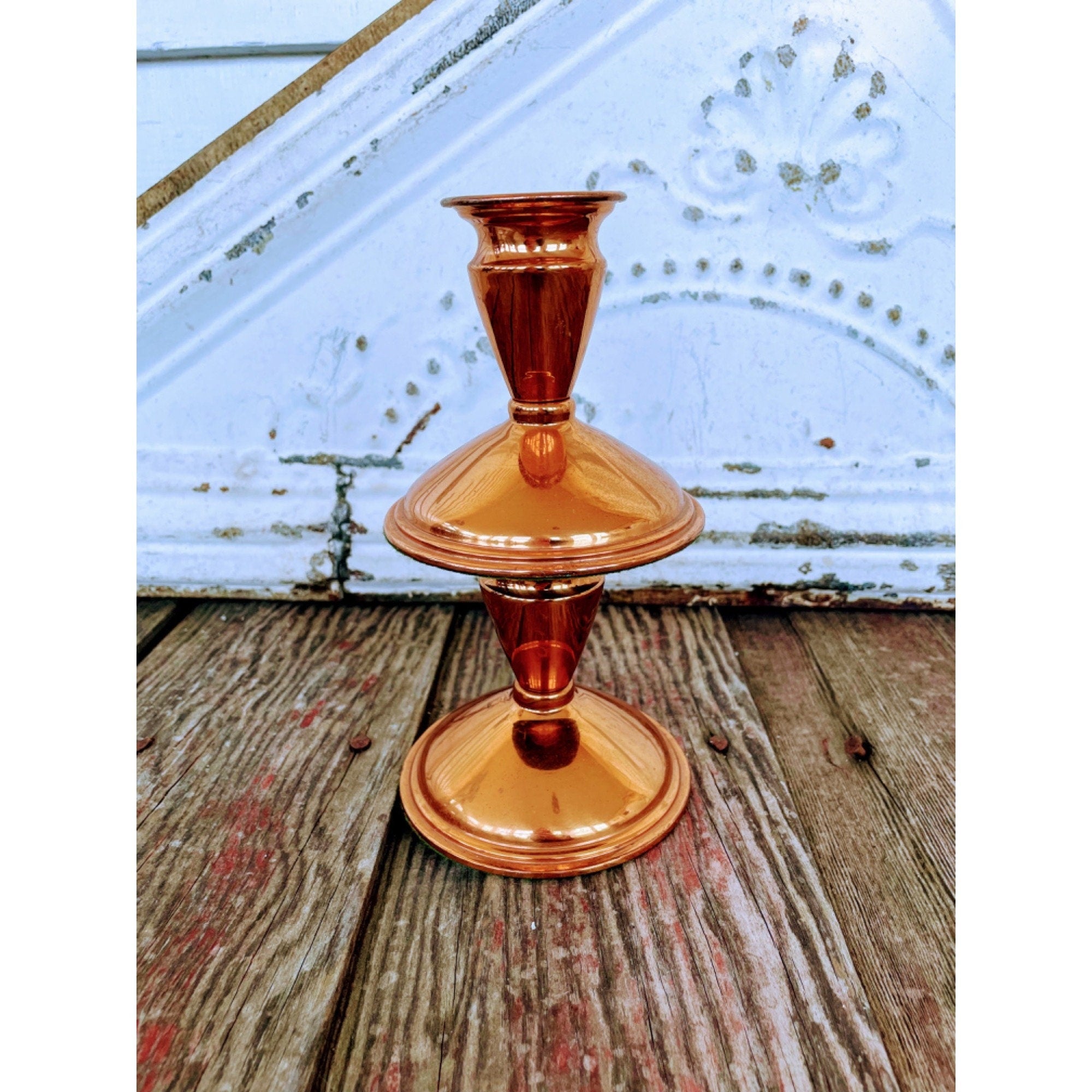 Vintage Coppercraft Guild Copper Candle Holders | Shop THRILLING