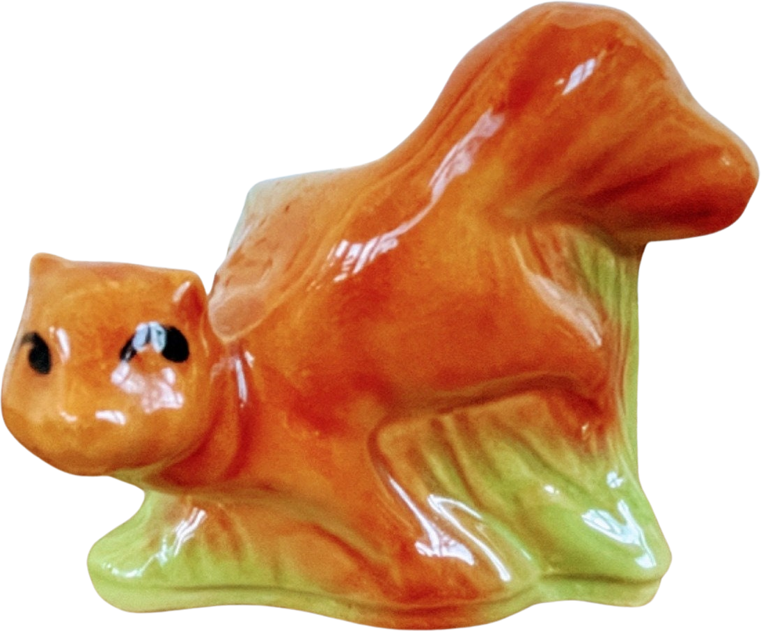 Vintage Shawnee Pottery Squirrel Planter Shop THRILLING
