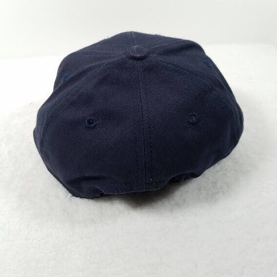 Vintage Lays Brand Chips Logo Hat Navy Blue Snapback 90s Snack Merch ...