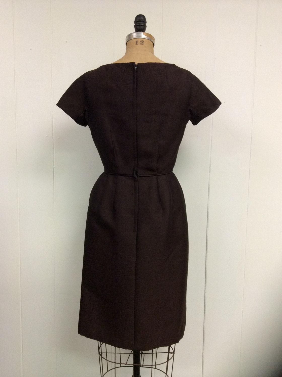 Vintage 50's/60's Brown Dress and Jacket Set by Hattie Carnegie | Shop ...