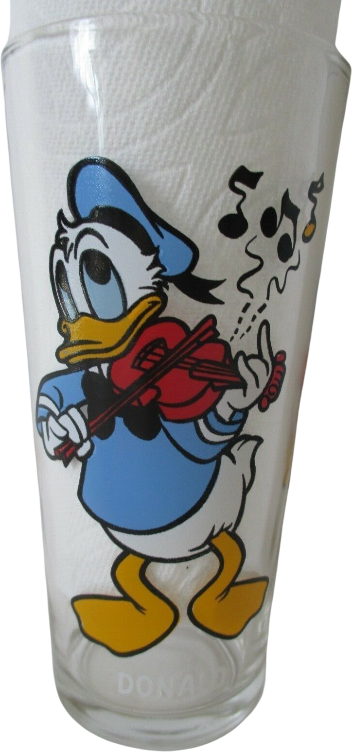 Vintage Donald Duck Walt Disney Pepsi Collectors Series 1978 Drinking