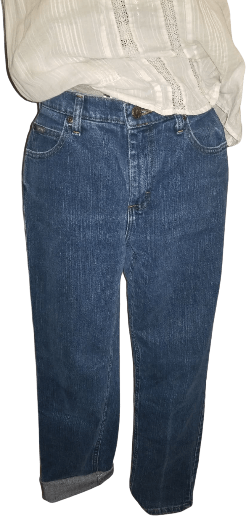 Vintage Medium Wash High Waisted Jeans by Riders by Lee | Shop THRILLING