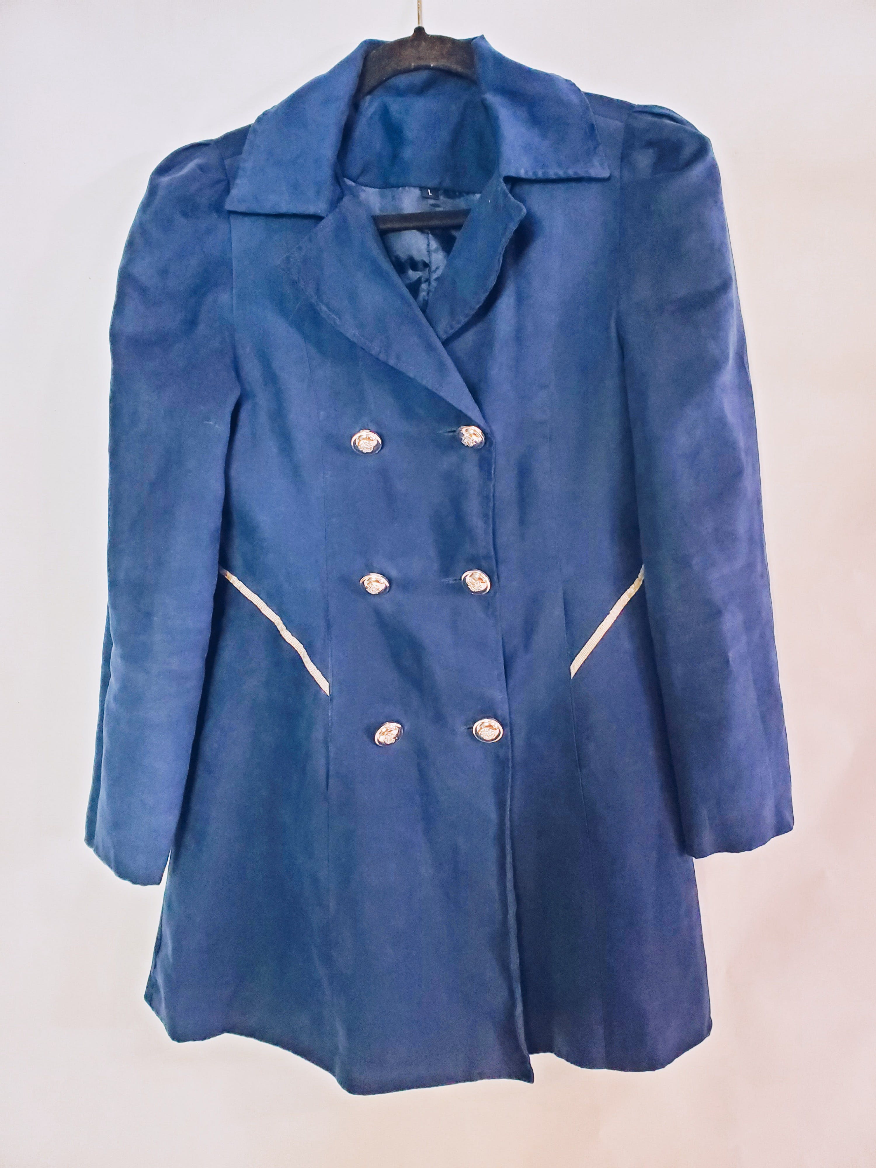 Vintage Navy Military Style Pea Jacket | Shop THRILLING