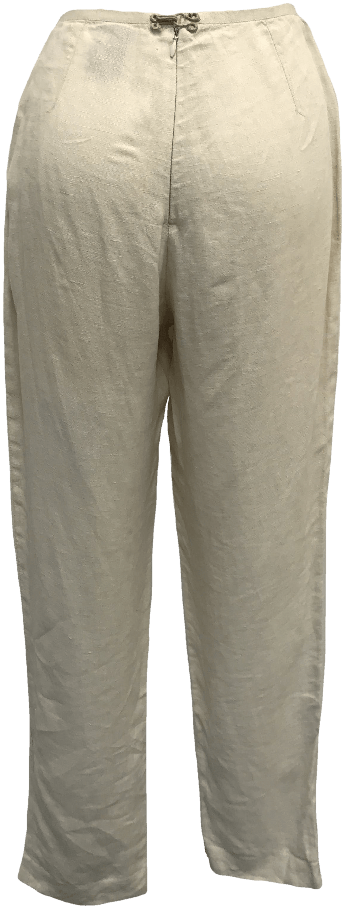 Vintage Beige Linen Pants by Jean Paul Gaultier | Shop THRILLING