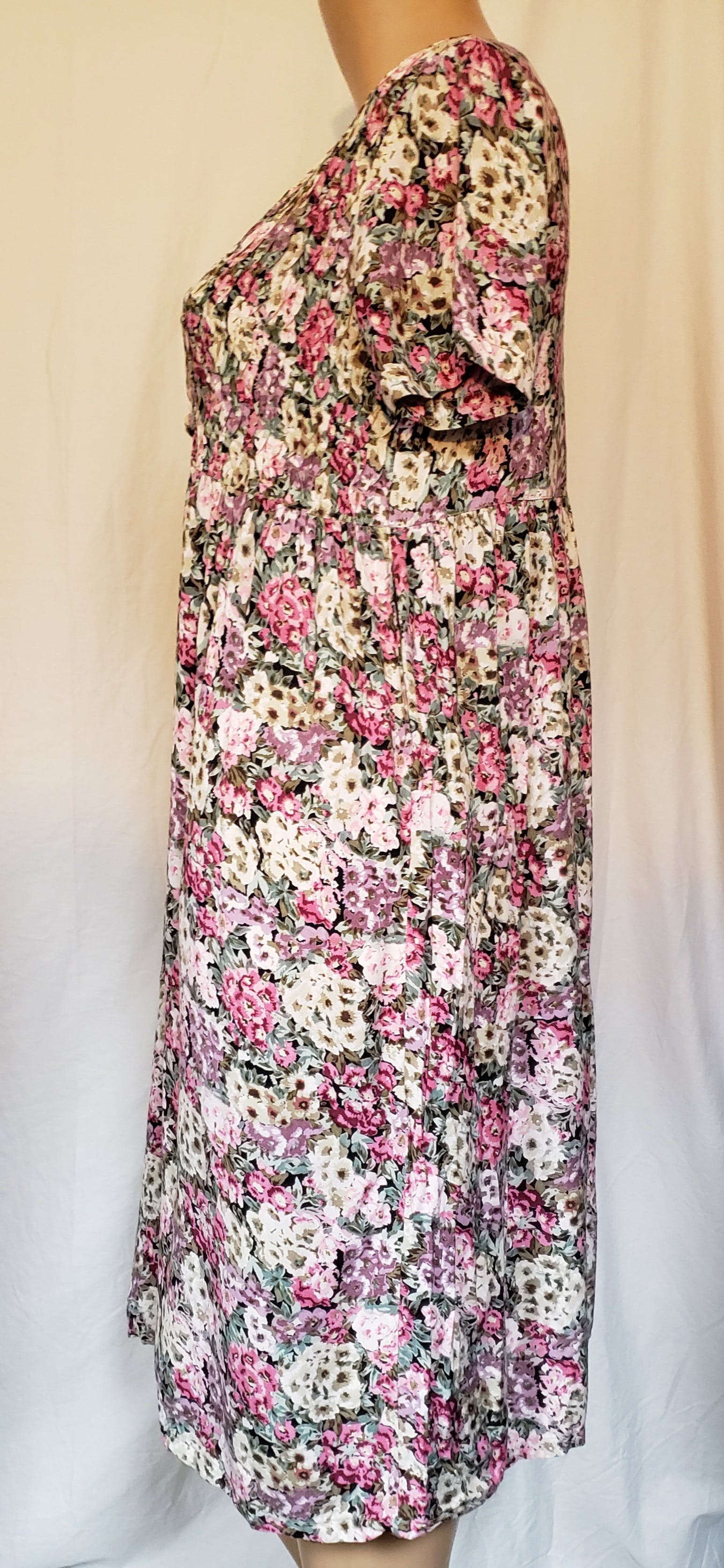 Vintage Oversized Floral Print Dress by Bryn Connelly | Shop THRILLING