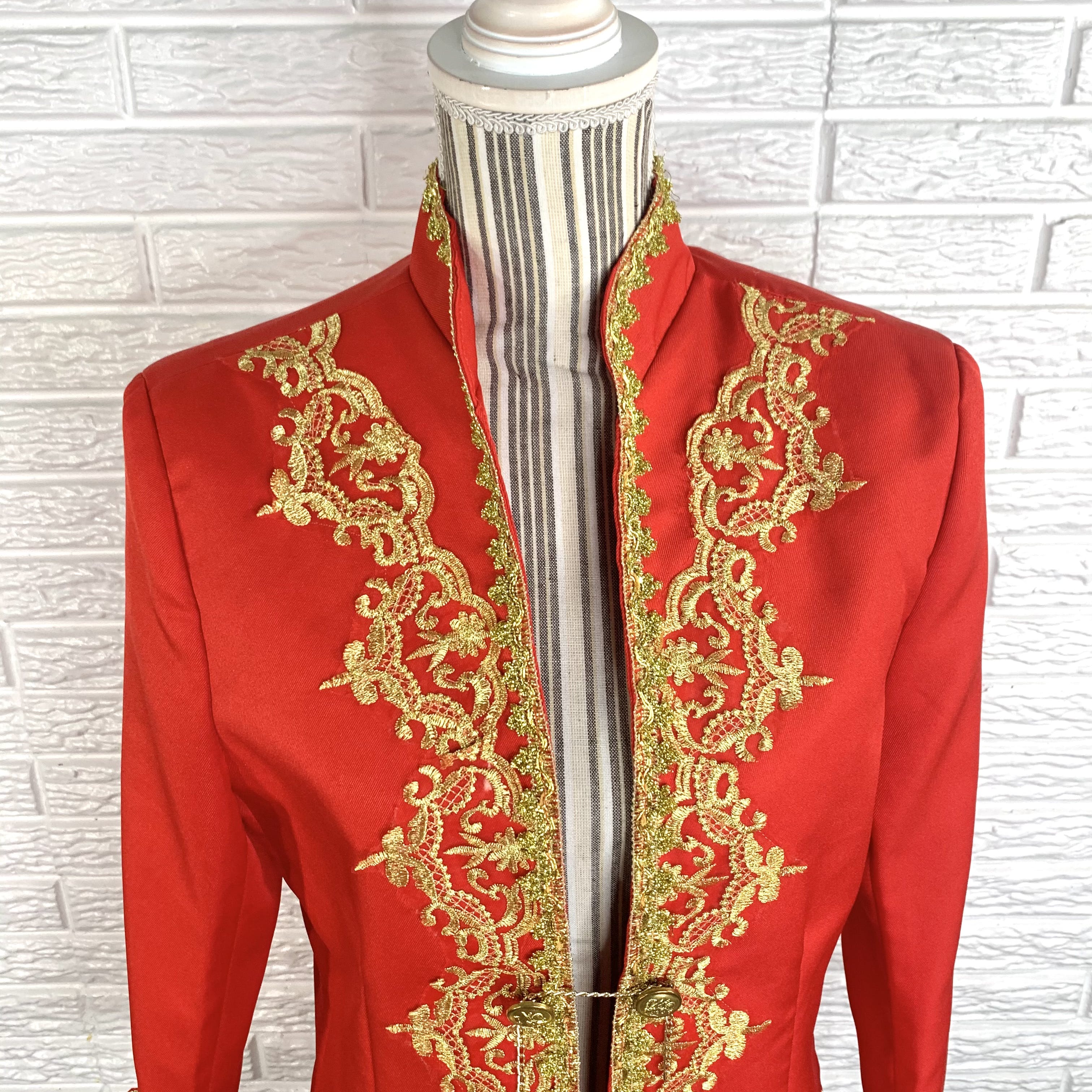 Vintage Gold and Lace Embellished Jacket | Shop THRILLING