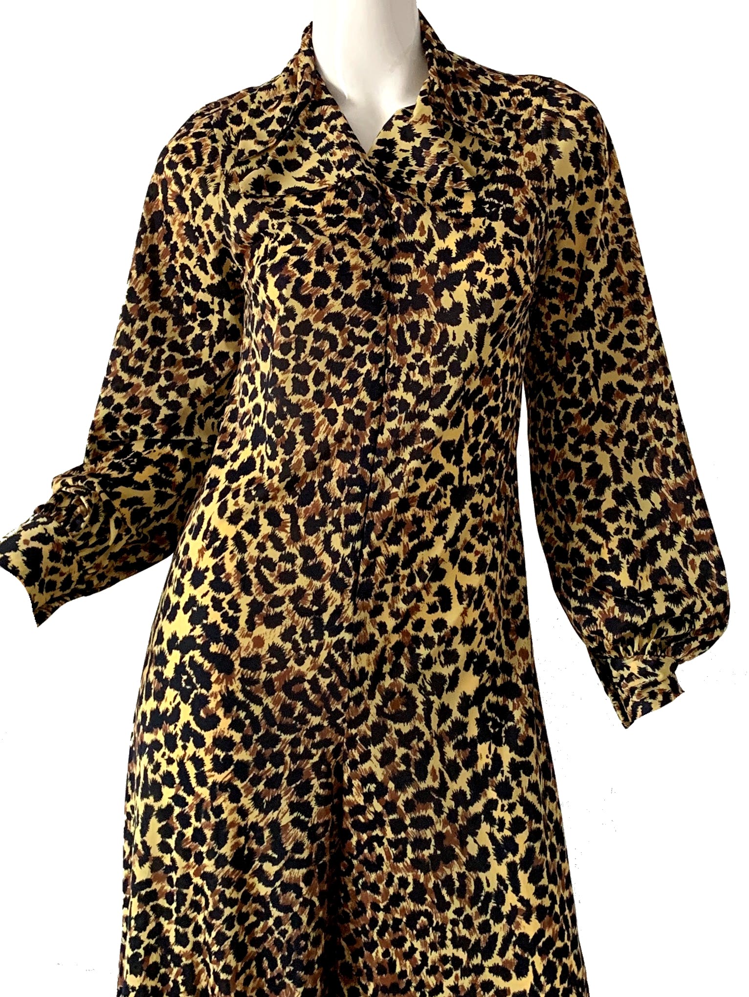 Vintage 70's Leopard Print Palazzo Jumpsuit by Levoy | Shop THRILLING