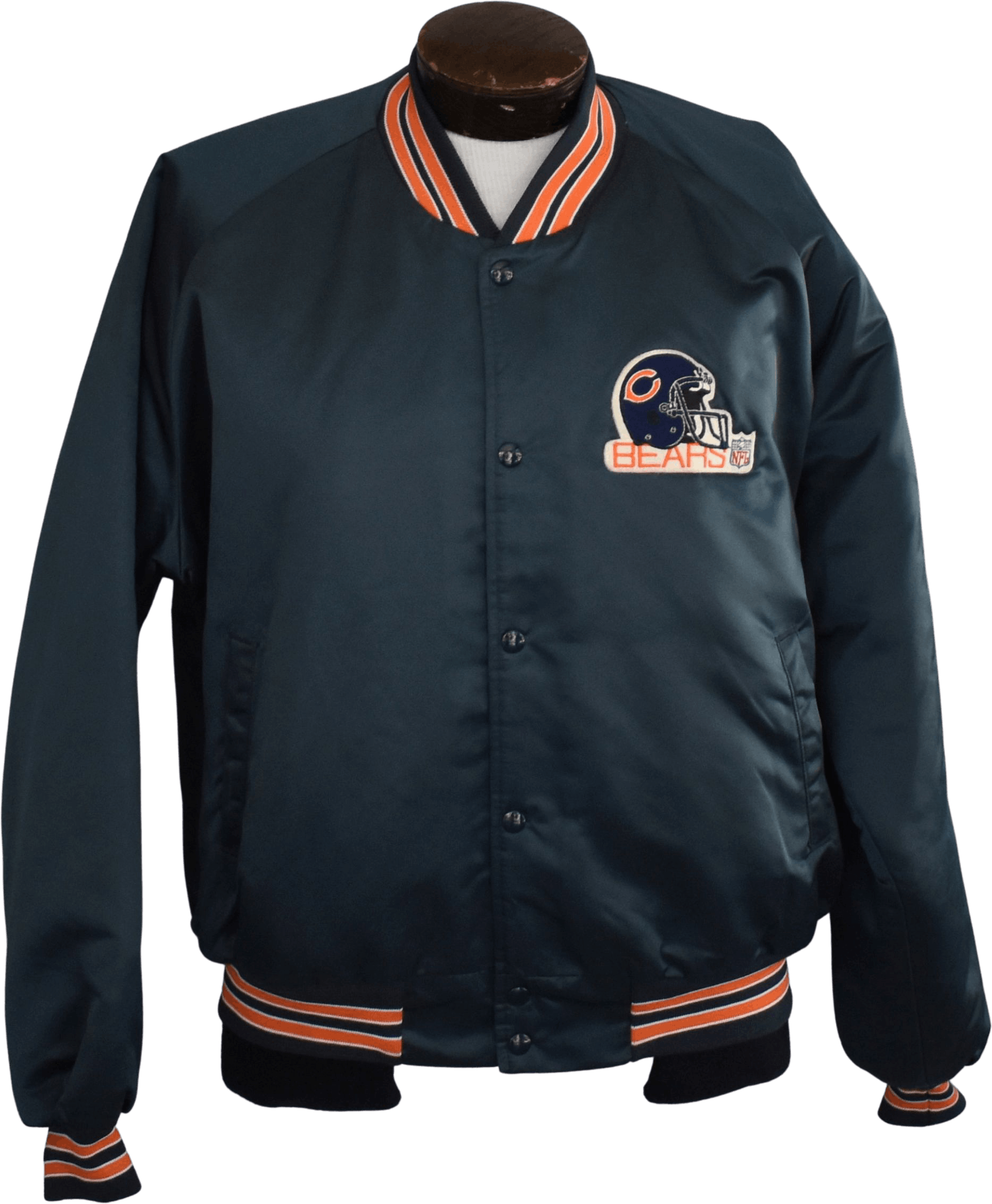Vintage 80's Chicago Bears Satin Jacket by Chalk Line | Shop THRILLING