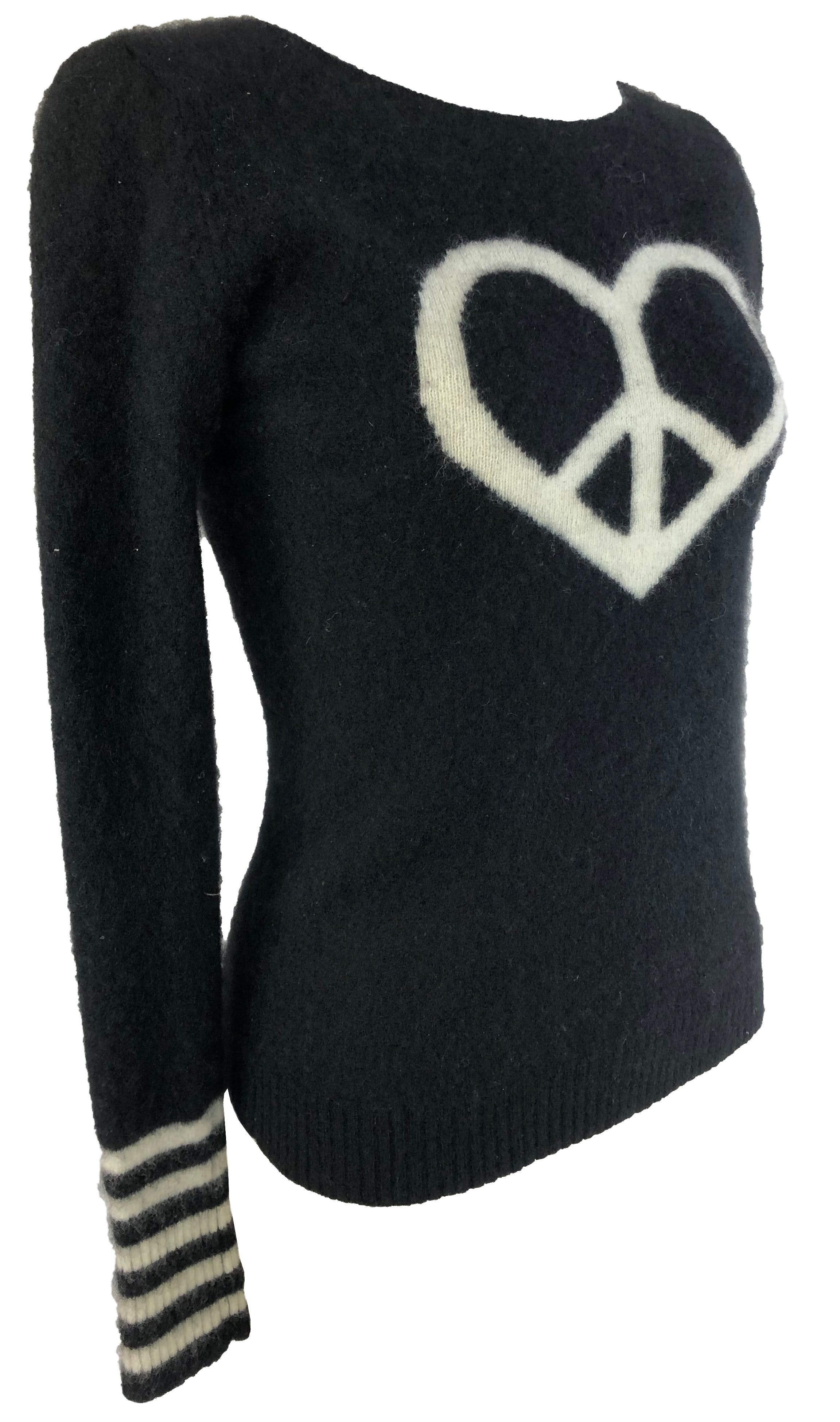 Vintage Luxurious Cashmere Peace Pullover by Quotation | Shop THRILLING