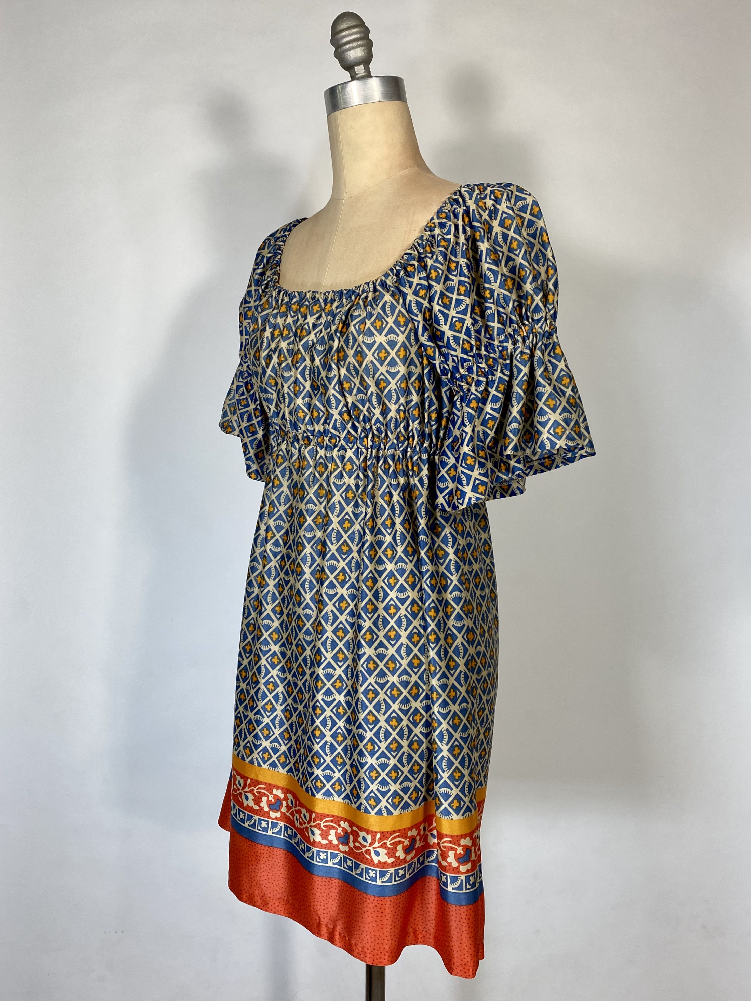 Vintage 70's Empire Waist Babydoll Dress by Modern Juniors