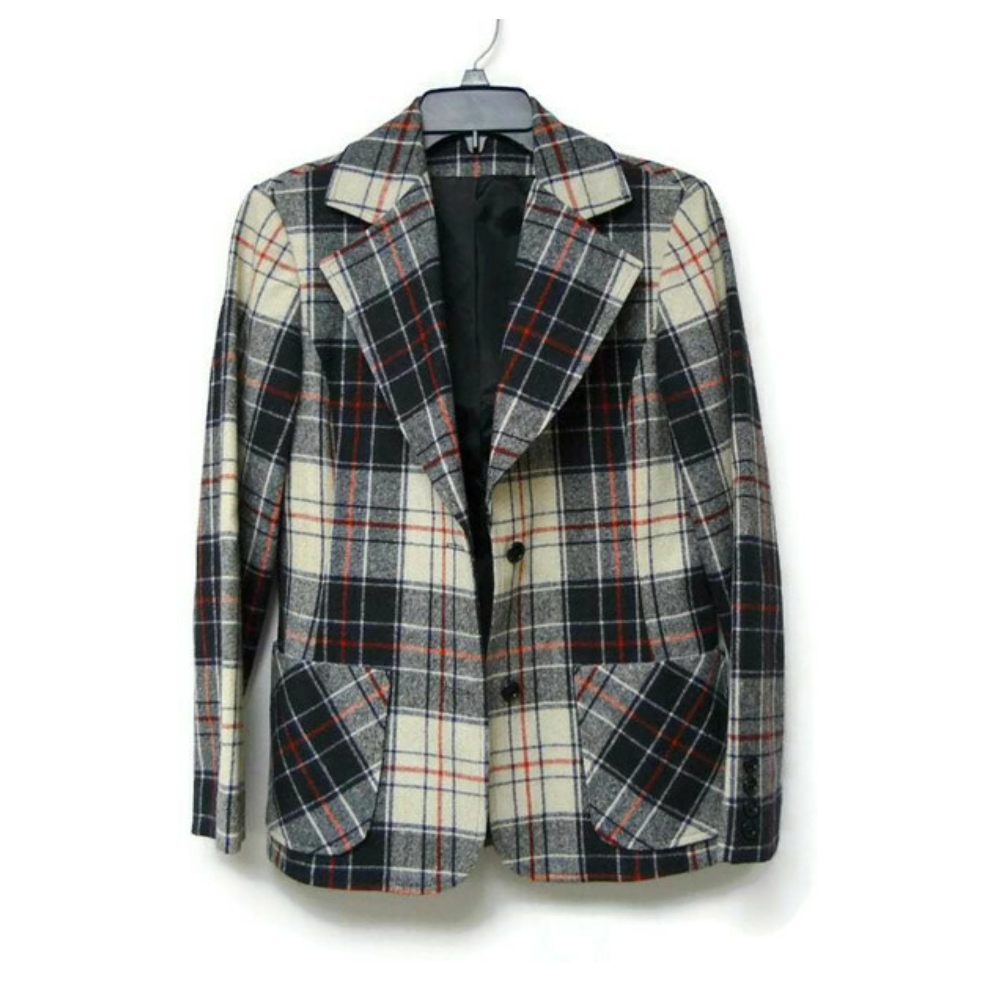 Vintage 70's Plaid Wool Jacket by Country Suburbans By Country Miss ...