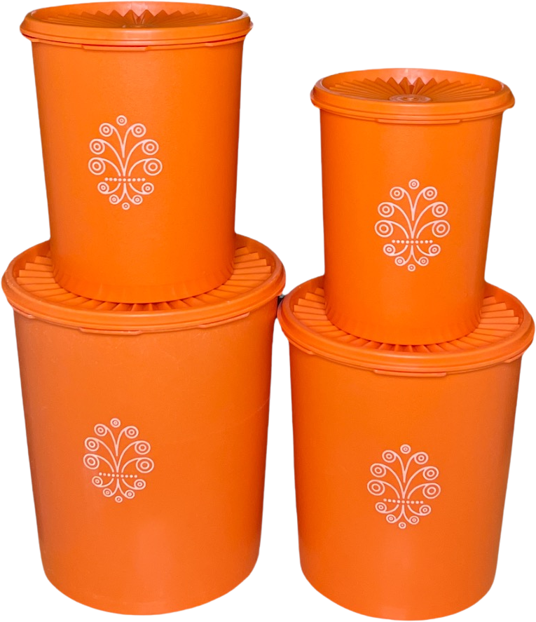 Tupperware 4pc Servalier Canister Sets for Sale in San Antonio, TX