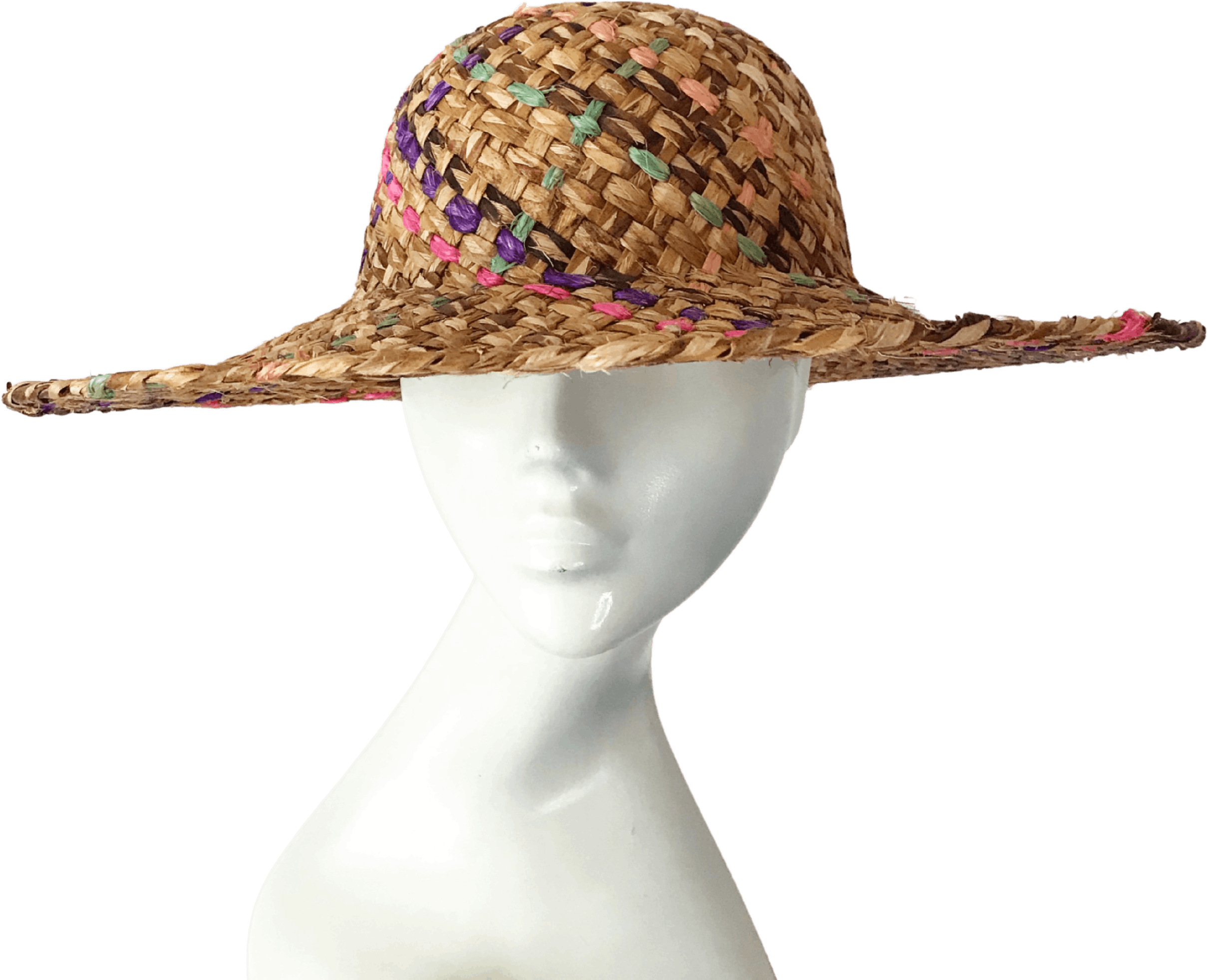 vintage-multicolored-straw-hat-shop-thrilling