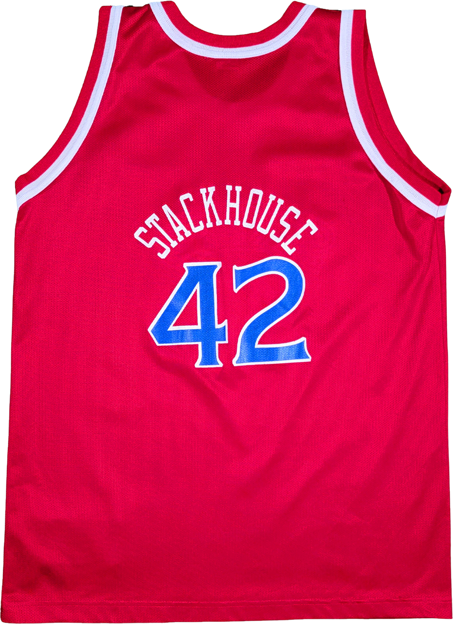 Vintage Champion Brand Philadelphia 76ers Jerry Stackhouse Jersey