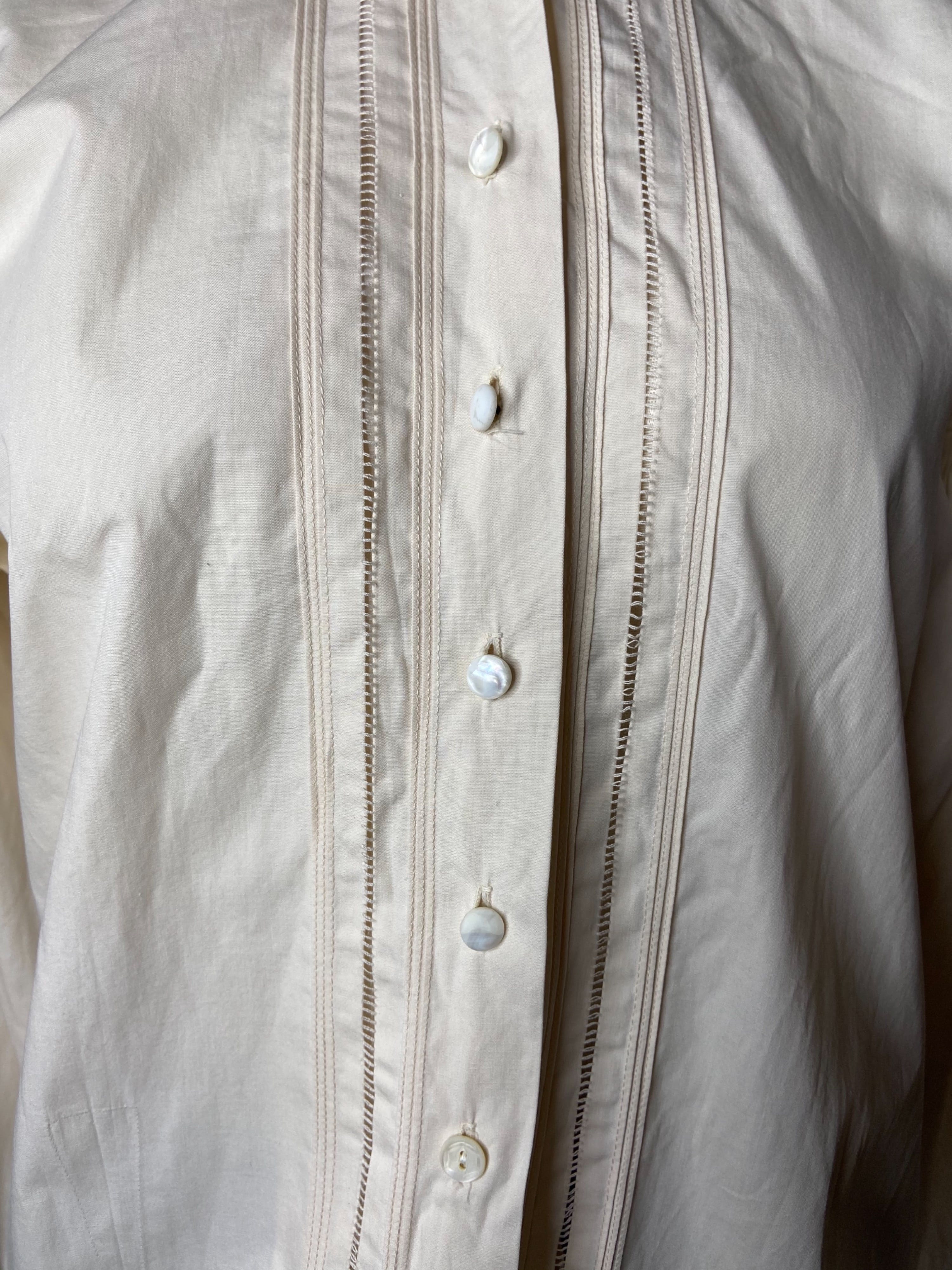 Vintage Button Up Eyelet Detail Blouse by Ship'n Shore | Shop THRILLING