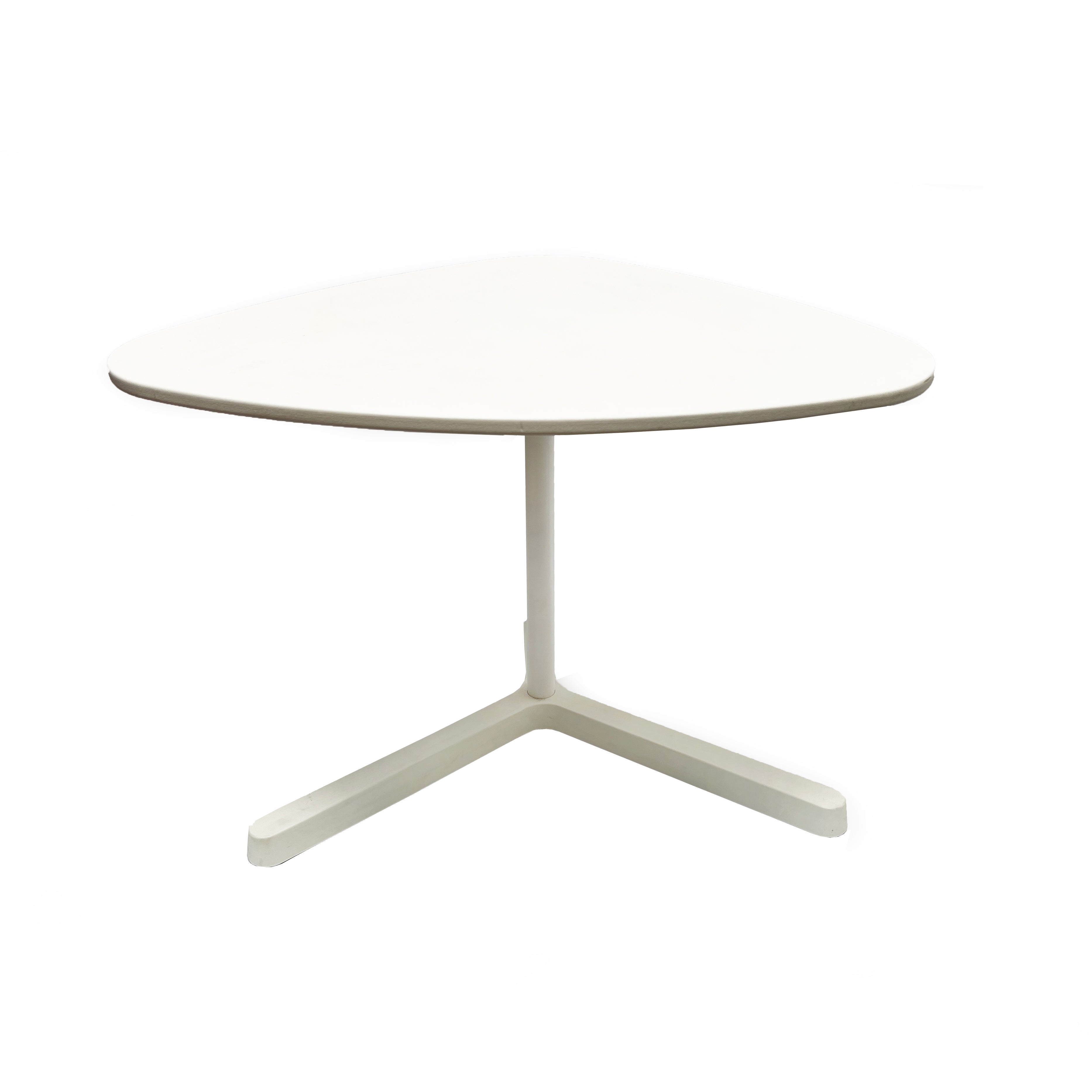 Vintage 60s/70s Mid Century Ultra Mod Adjustable White Side Table ...