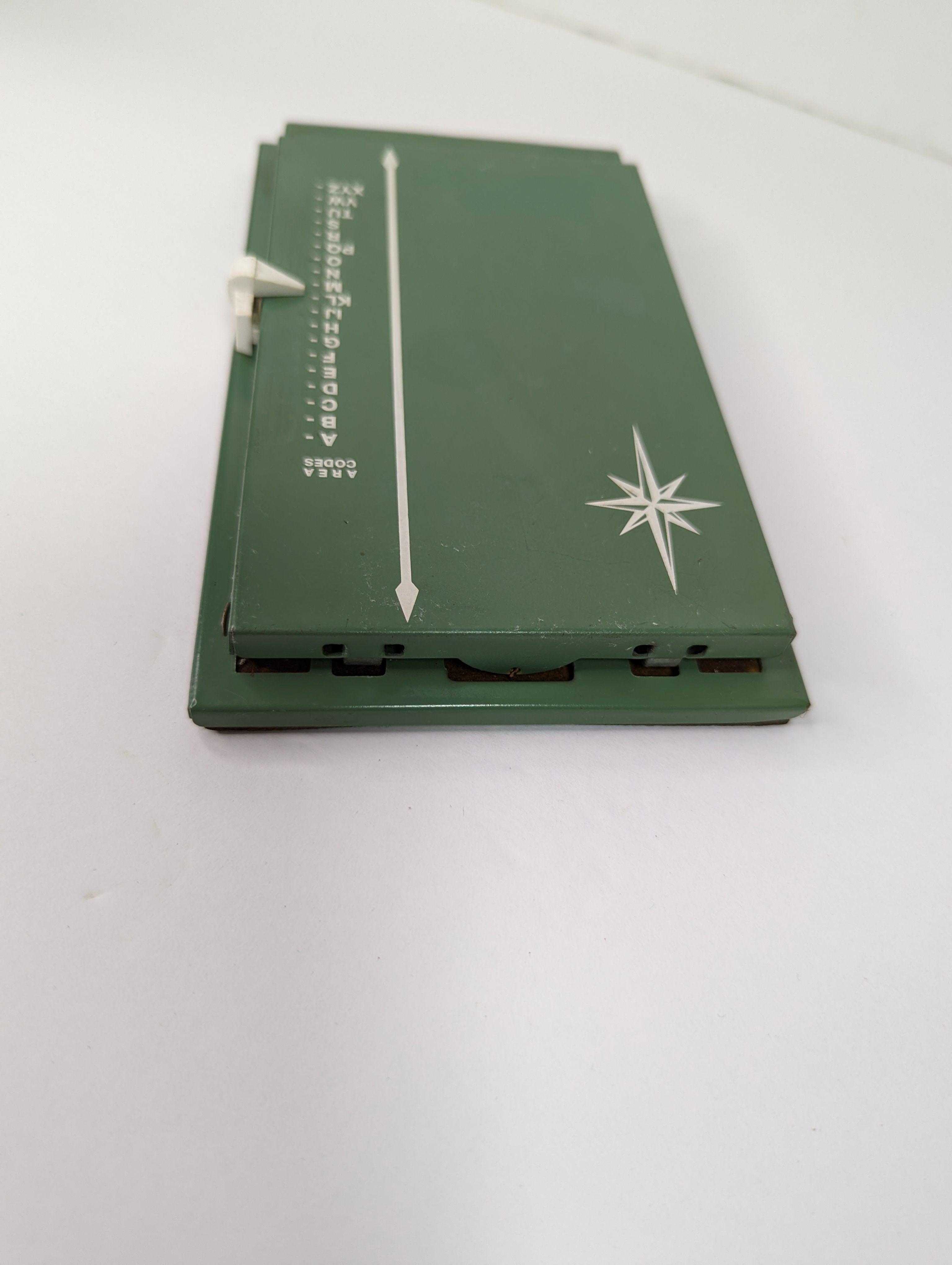 Vintage 60s/70s Atomic Greem Rolodex Mid Century Modern By Rolodex ...