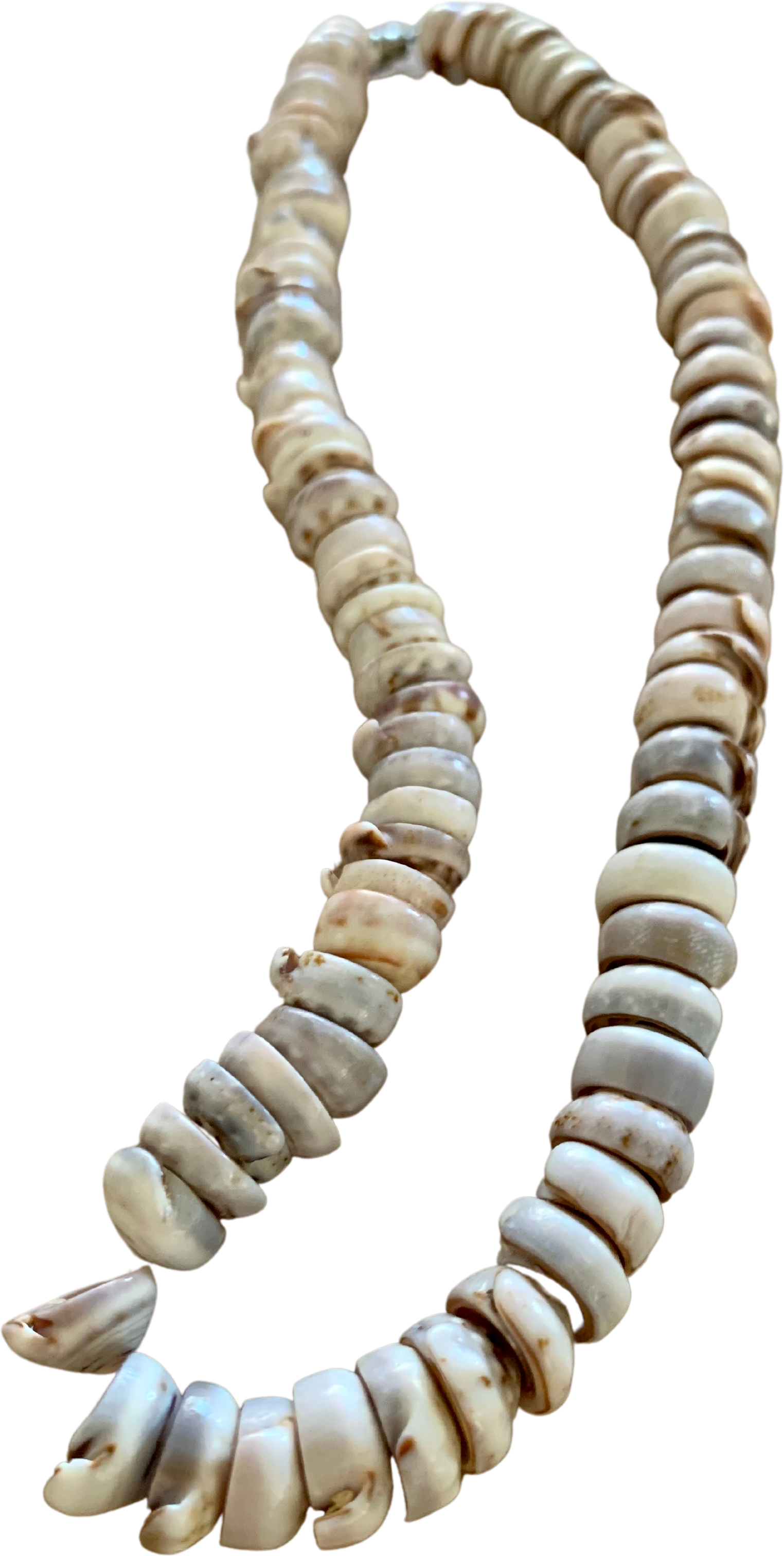 Vintage Hawaiian Puka Shell Necklace 24