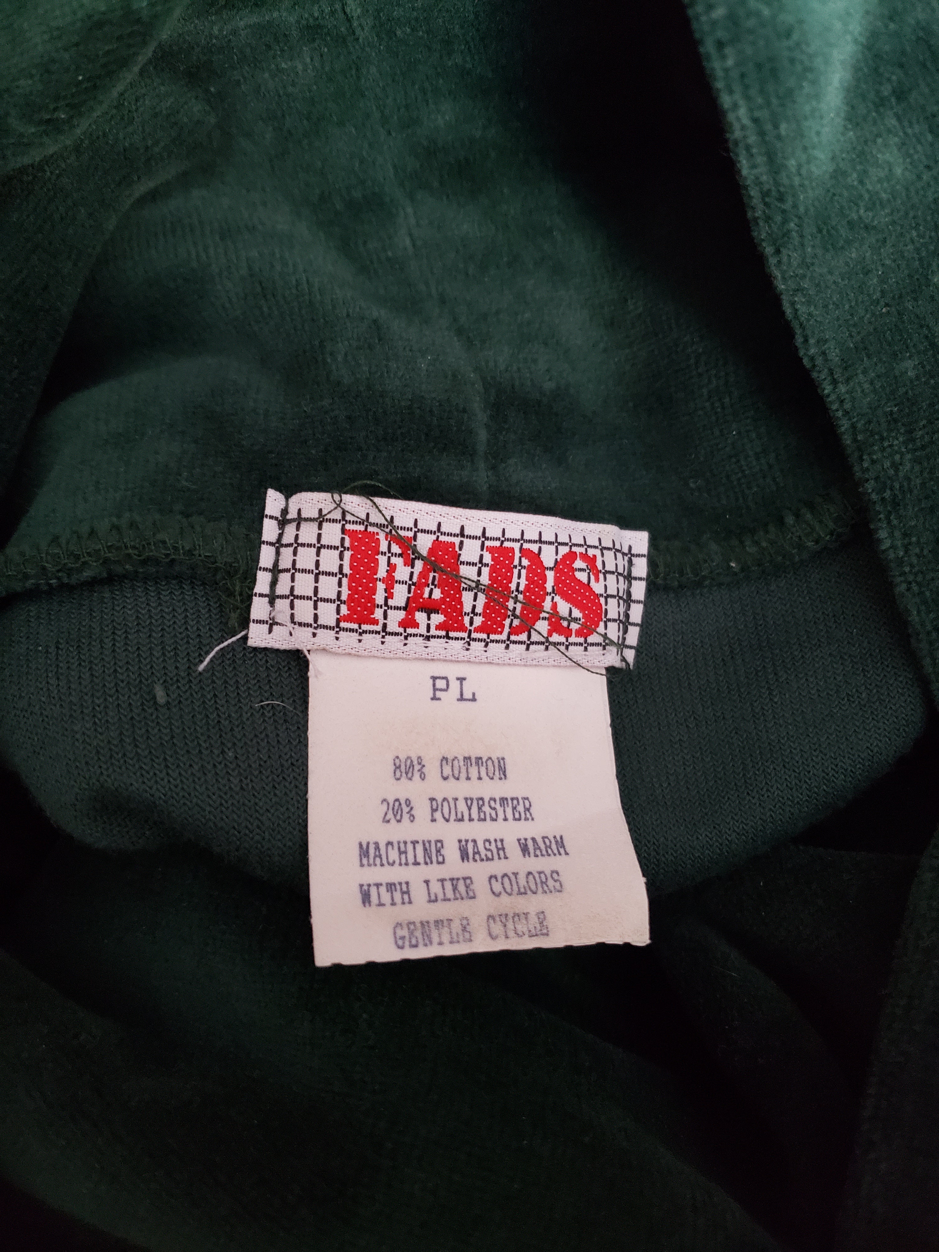 Vintage 80s Green Casual Cozy Dress With Belt By Fads | Shop THRILLING