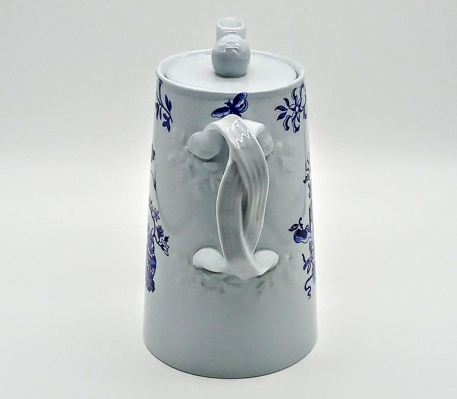 Vintage Fine Stone Blue White English Bowpot By Spode | Shop THRILLING