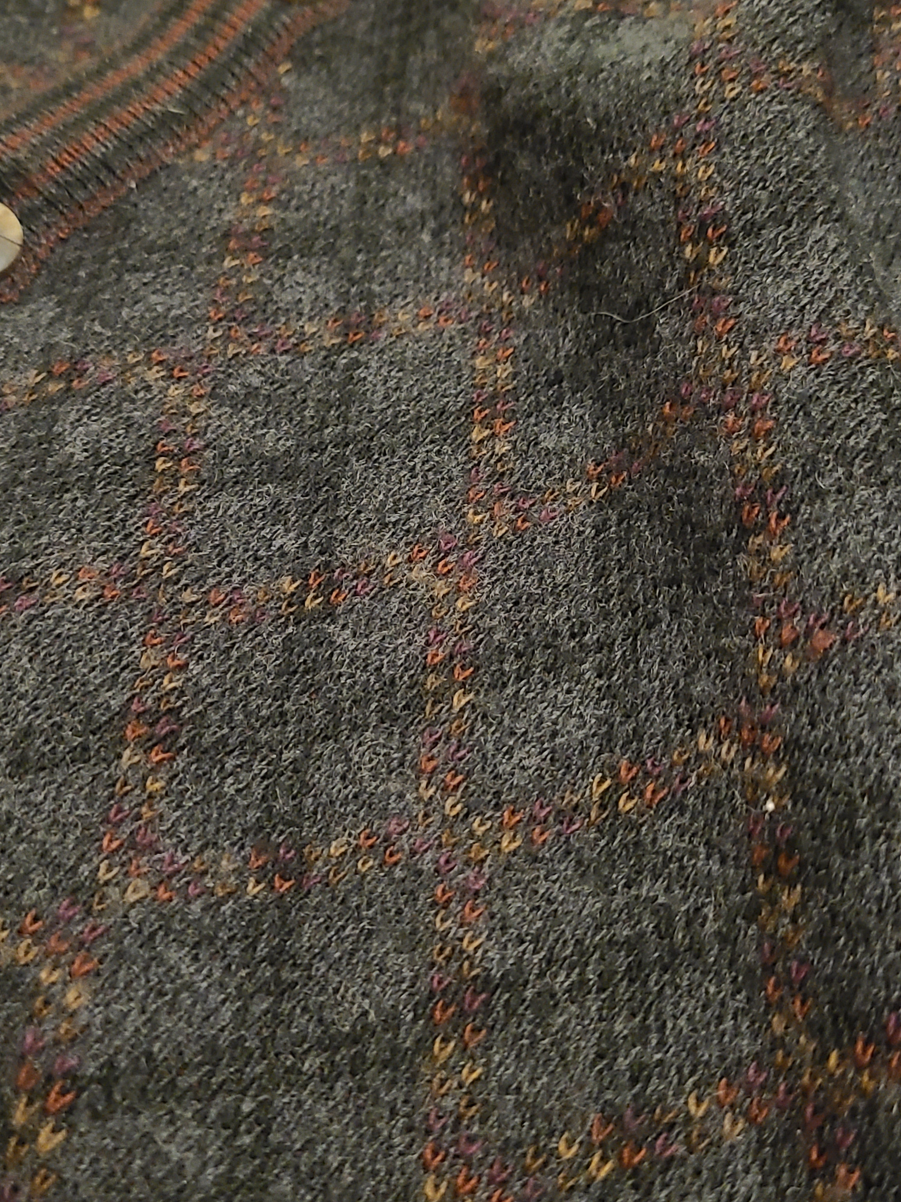 Vintage 80s Sweater Vest Mens Large Wool Avrylic Argyle Gray by ...