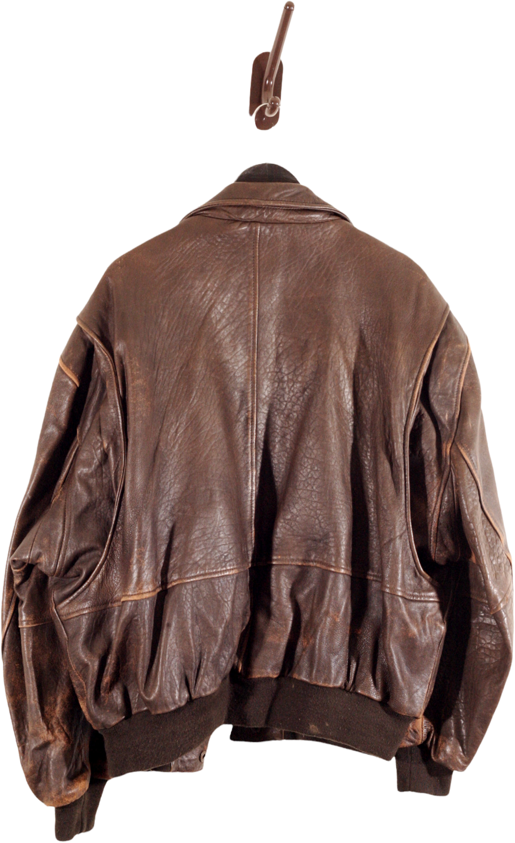 90s Vintage Gap Leather hotsell Bomber Jacket Flight Aviator Distressed Worn Patina XL