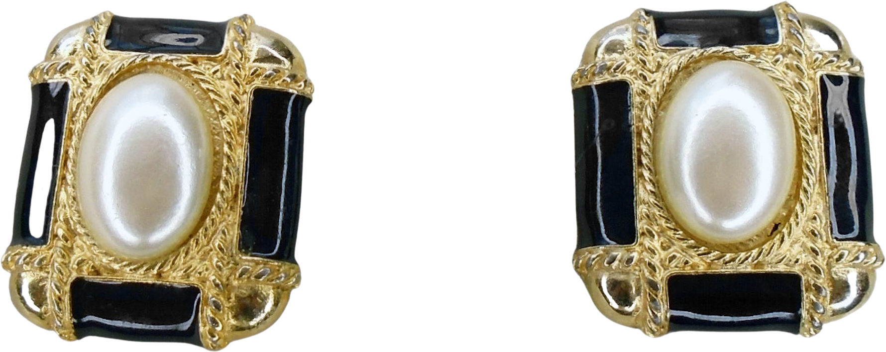 Vintage 80s Shoe Clips Jewelry For Shoes, Rare Old Money Core By Gay