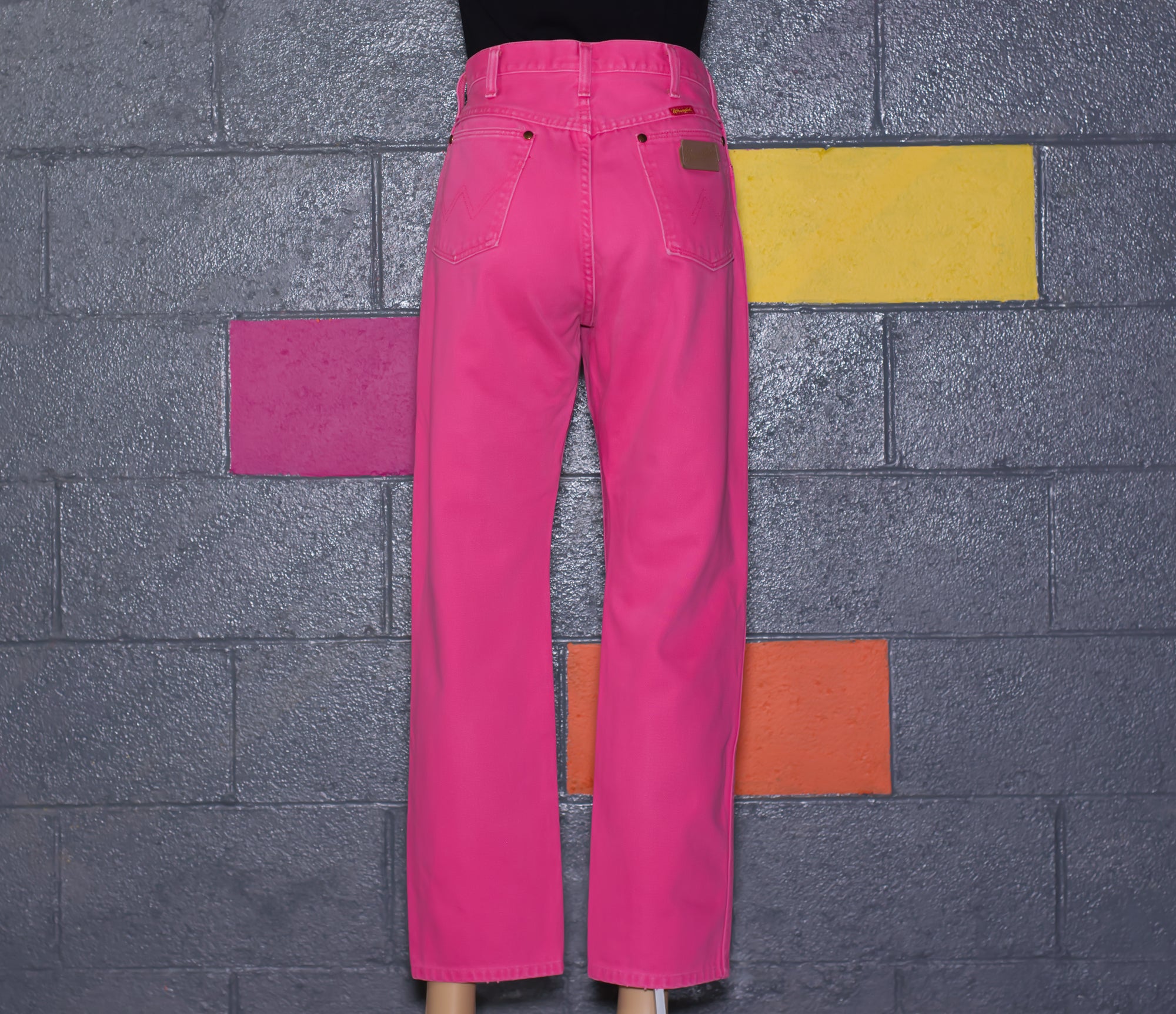 Vintage 80s Hot Pink Wrangler Jeans By Wrangler | Shop THRILLING